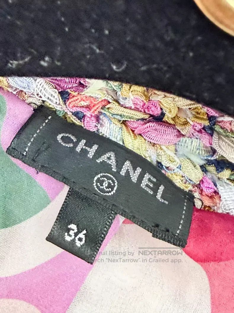 Chanel Chanel Heavy industry pearl beaded braided long-sleeved sh Size XS / US 0-2 / IT 36-38 - 5 Thumbnail