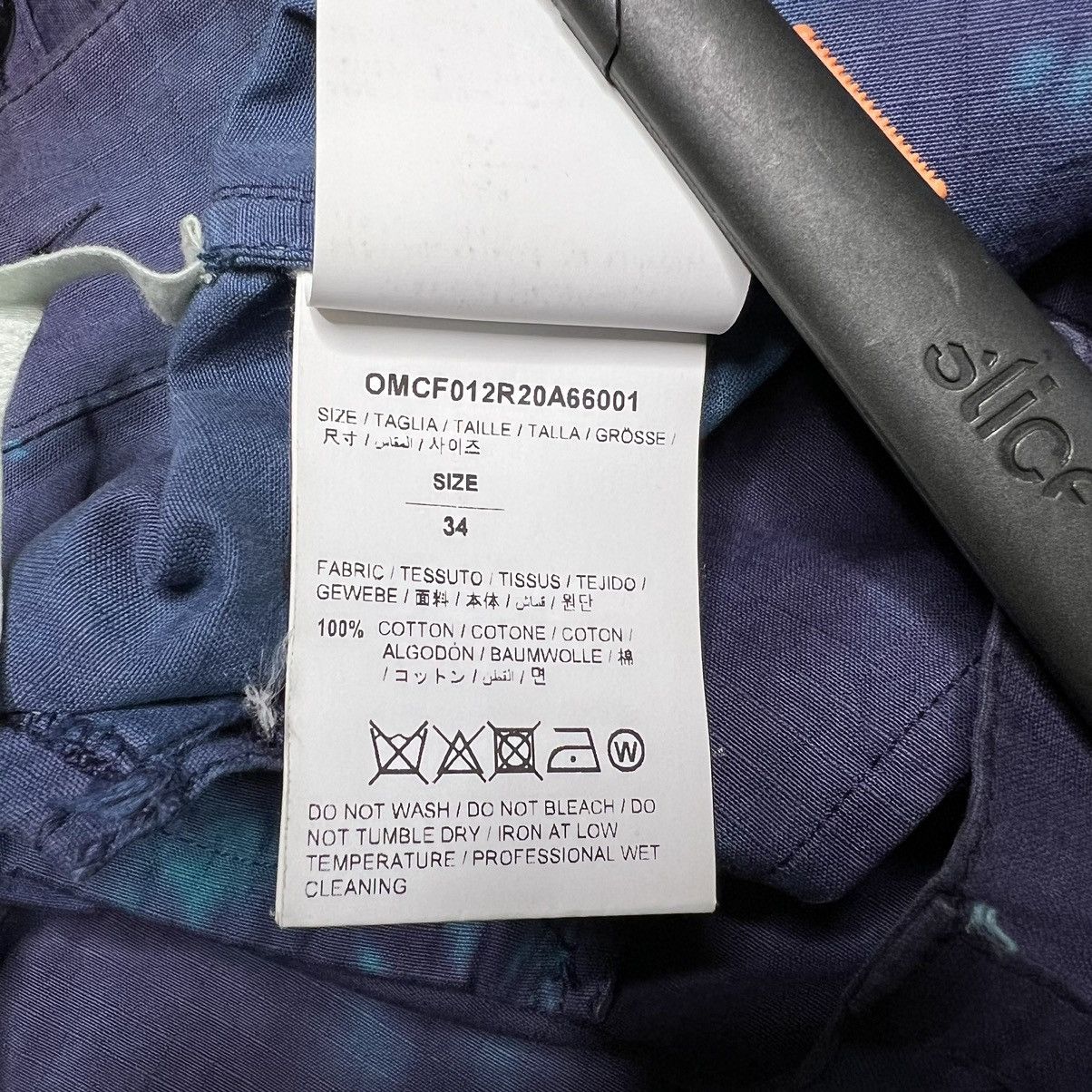 Off-White × Virgil Abloh Off-White (SS20) Tie-Dye Cargo Pants Size US 34 / EU 50 - 5 Thumbnail