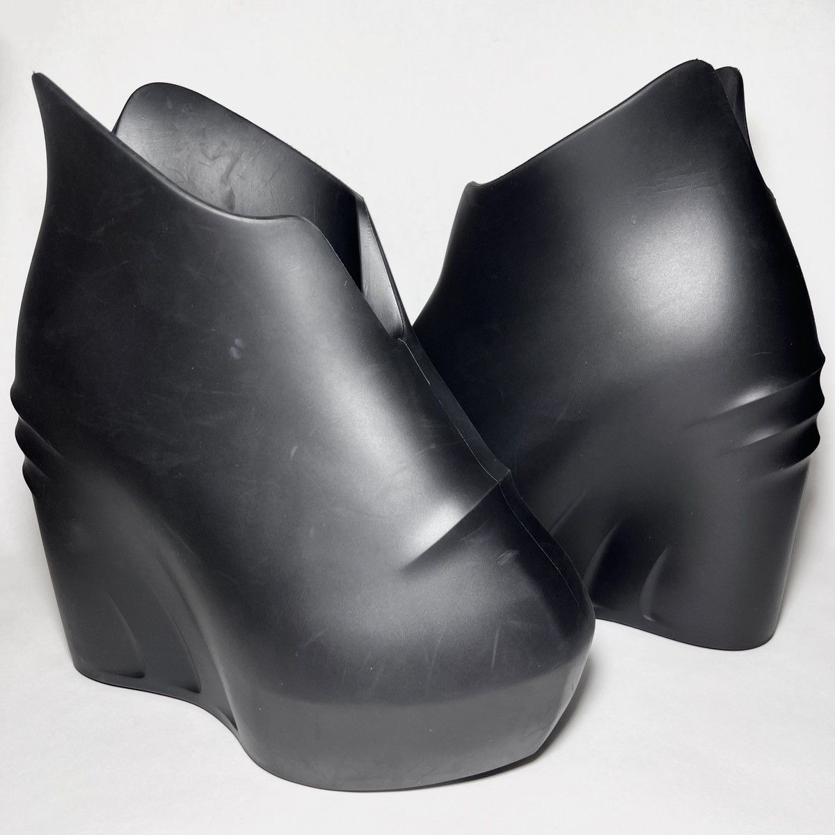 Givenchy Givenchy Monumental Mallow Wedge Platform Boots Size US 6 / IT 36 - 2 Thumbnail
