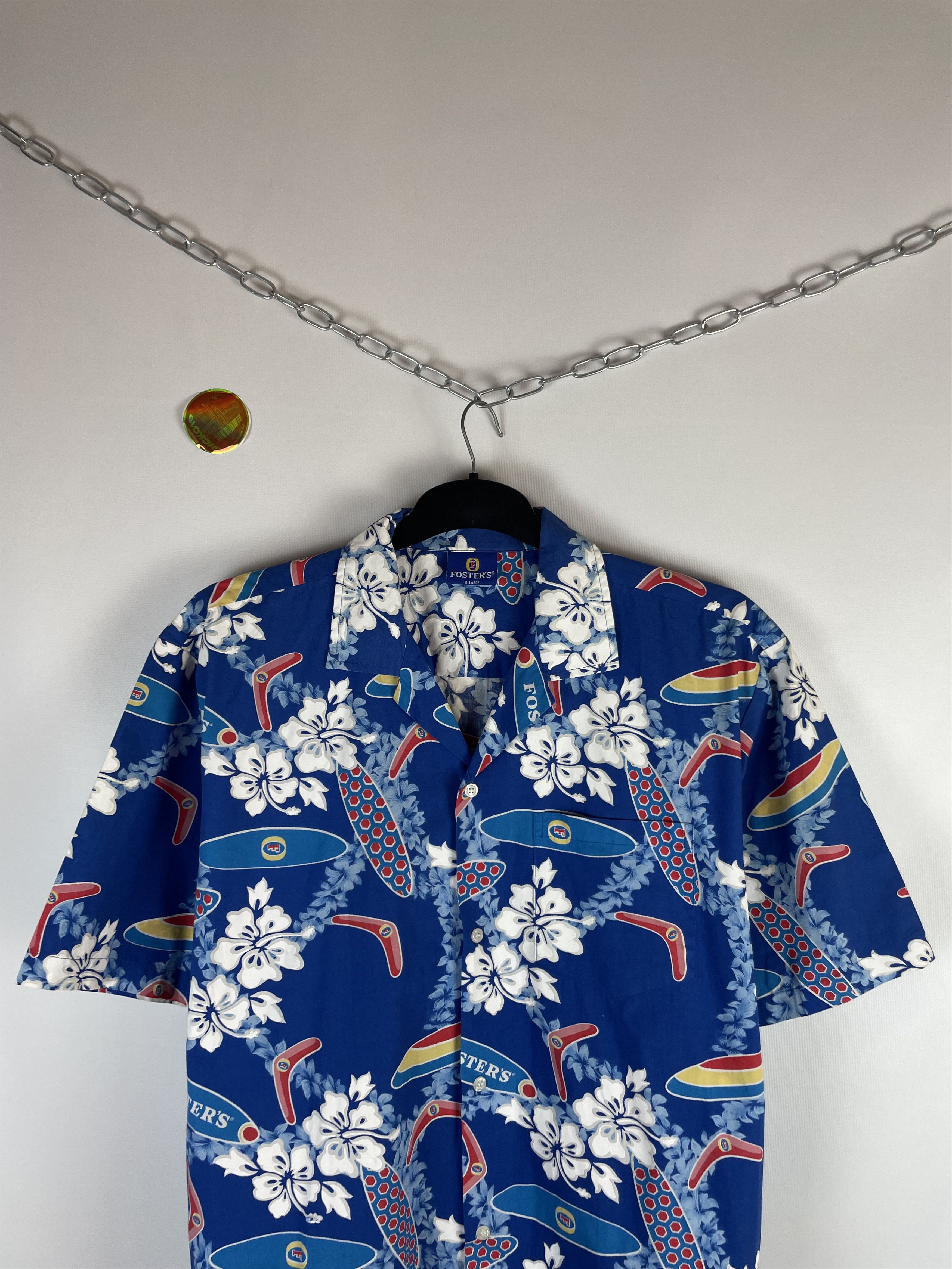 Other Vintage Crazy Aloha Hawaiian Shirt Size US XL / EU 56 / 4 - 3 Thumbnail