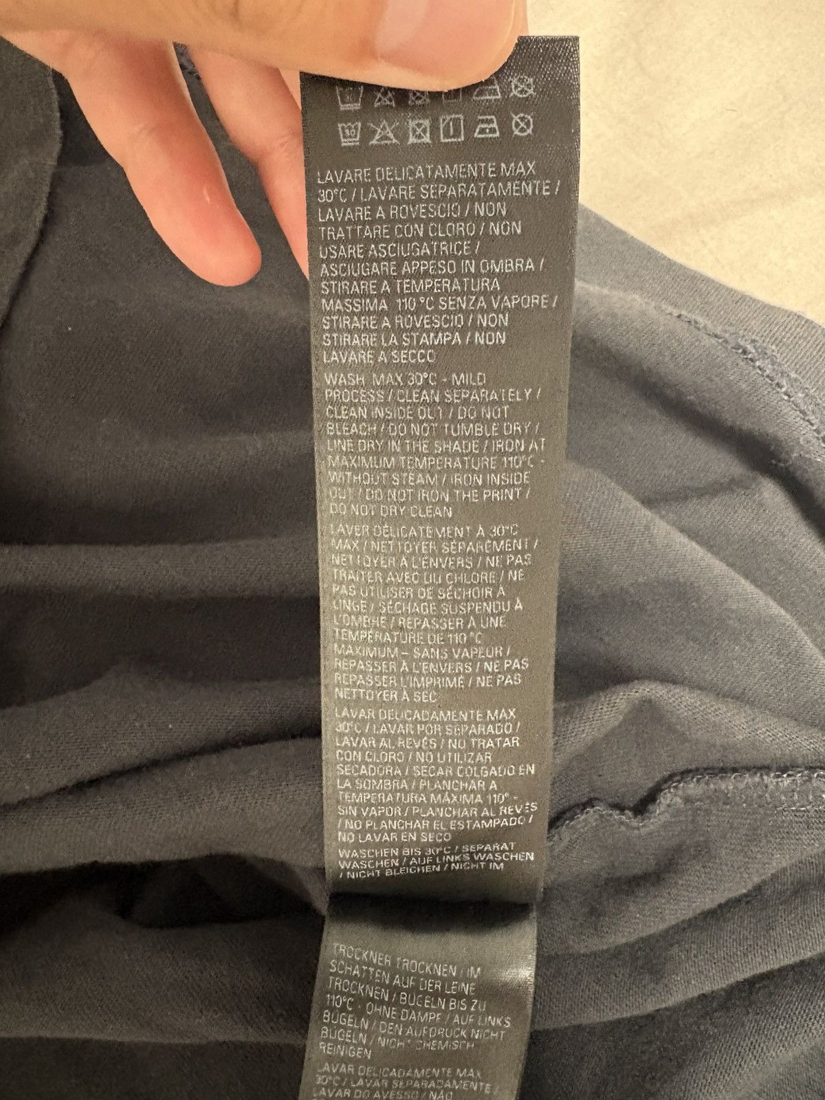 Balenciaga Motion Logo T-shirt Size US L / EU 52-54 / 3 - 4 Thumbnail