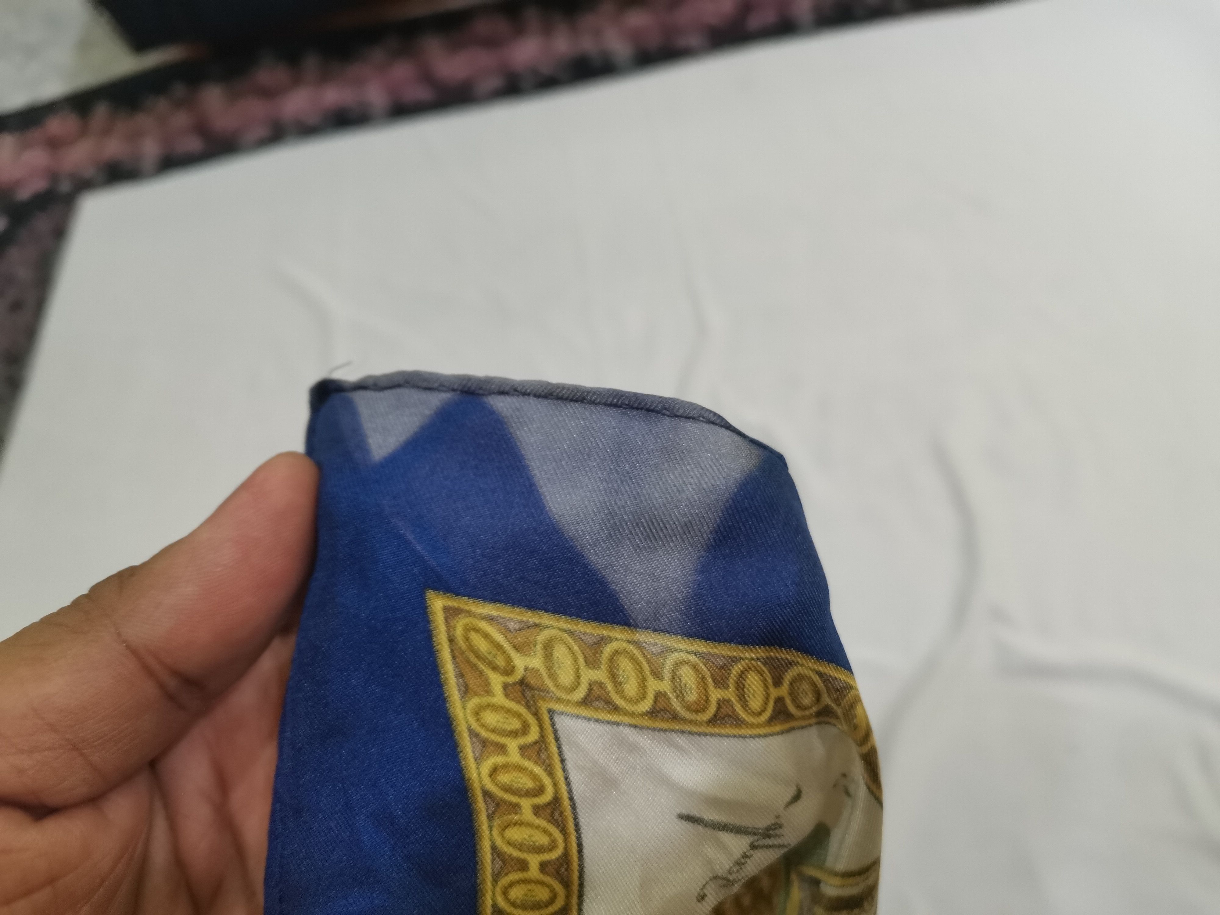 Vintage Rare vintage luxury scarves nice design Size ONE SIZE - 5 Thumbnail