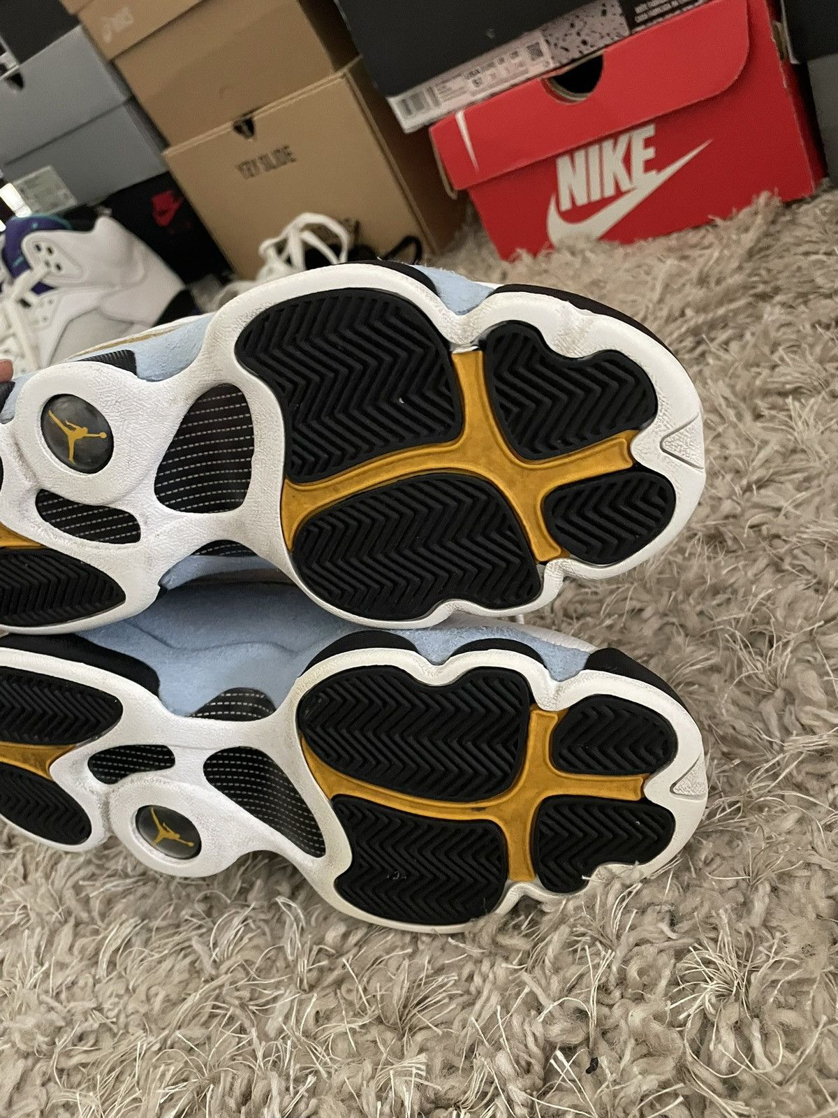 Jordan Brand Jordan 13 Blue Grey Size US 7 / EU 40 - 9 Thumbnail
