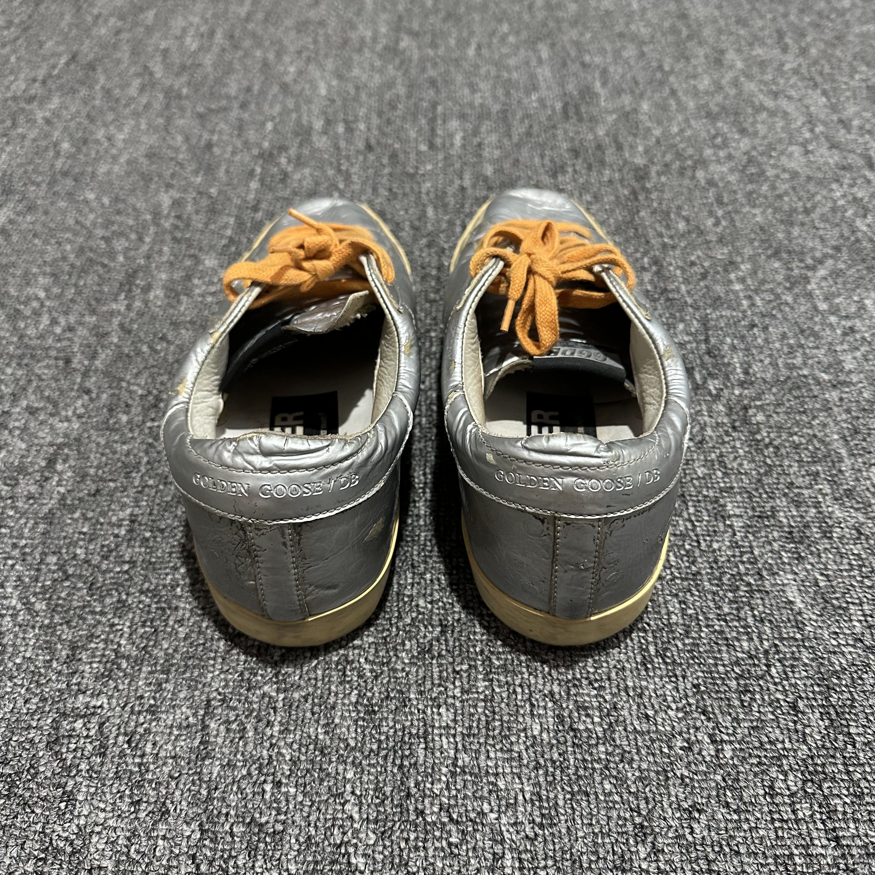 Golden Goose Golden Goose Sneakers Silver Shoes Size US 5.5 / EU 38 - 4 Thumbnail