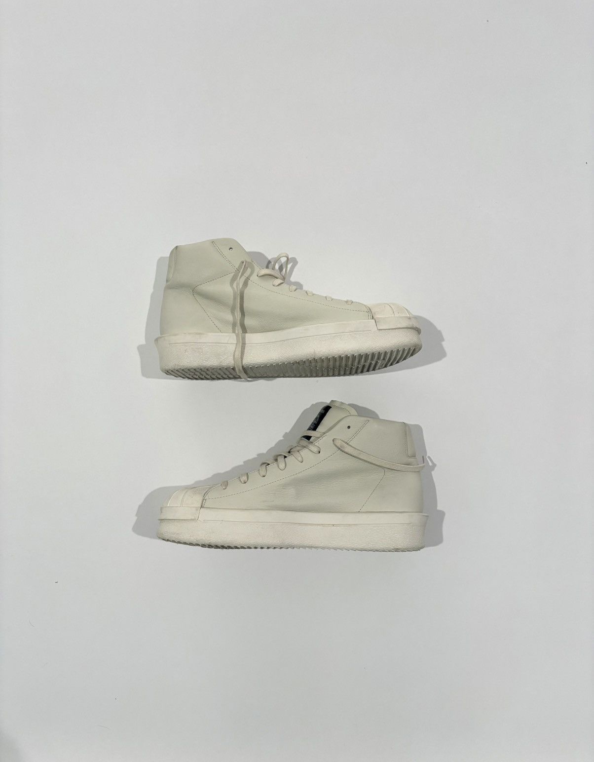 Adidas × Rick Owens Adidas x Rick Owen Mastodon Pro Model 2 Milk Size US 10 / EU 43 - 3 Thumbnail
