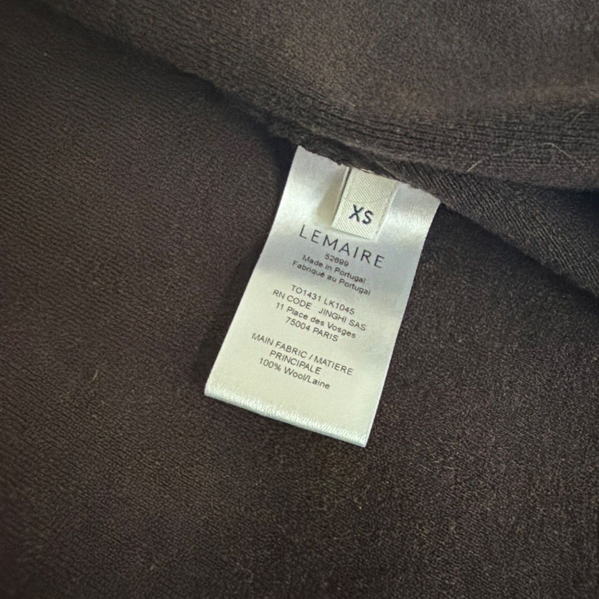 Lemaire Lemaire button fitted cardigan burgundy Size XS / US 0-2 / IT 36-38 - 4 Thumbnail