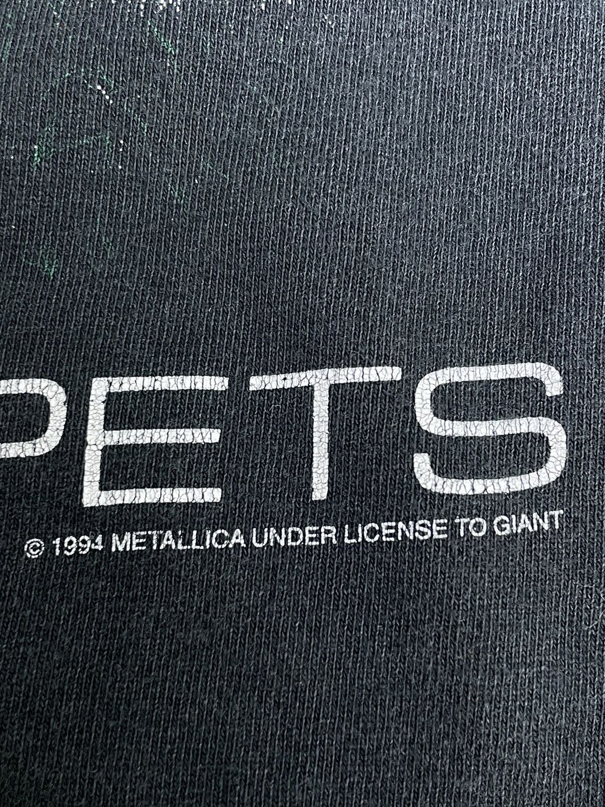 Metallica Vintage Metallica 1994 Master Of Puppets T-Shirt Fade RARE Size US L / EU 52-54 / 3 - 7 Thumbnail