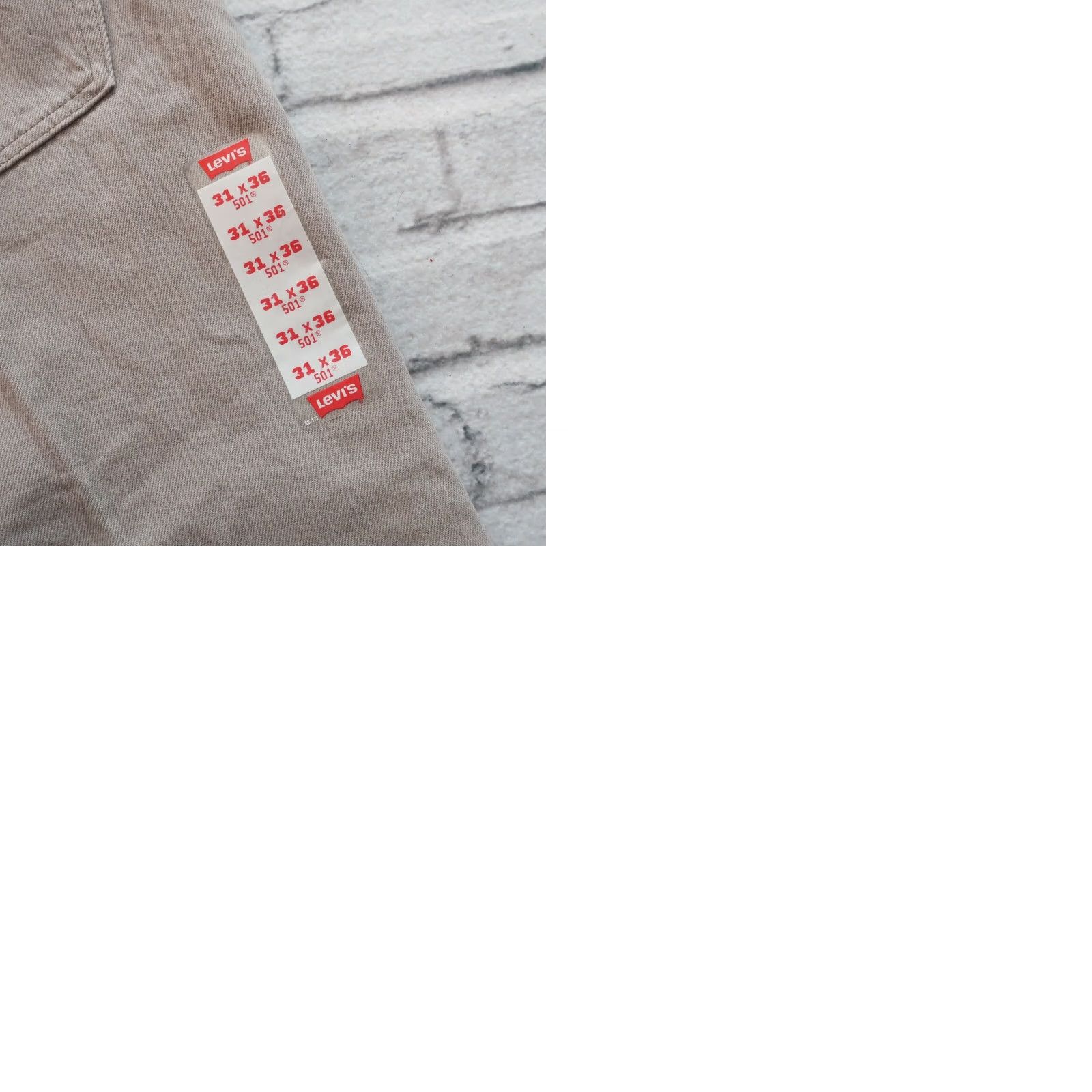 Levi's VINTAGE Levi's 501 Denim Jeans Men 30x35 Overdye Grey Jeans 80s 90s Size US 30 / EU 46 - 9 Thumbnail