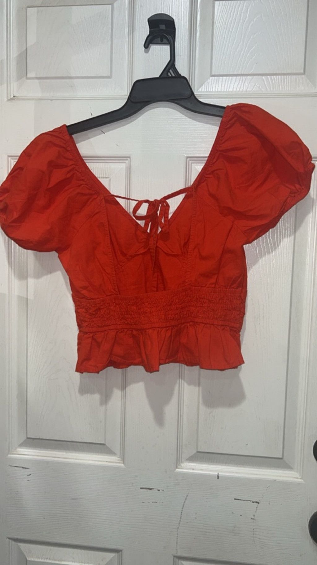 Other Women's Sim & Sam Red Crop Top, Size L Size L / US 10 / IT 46 - 3 Thumbnail