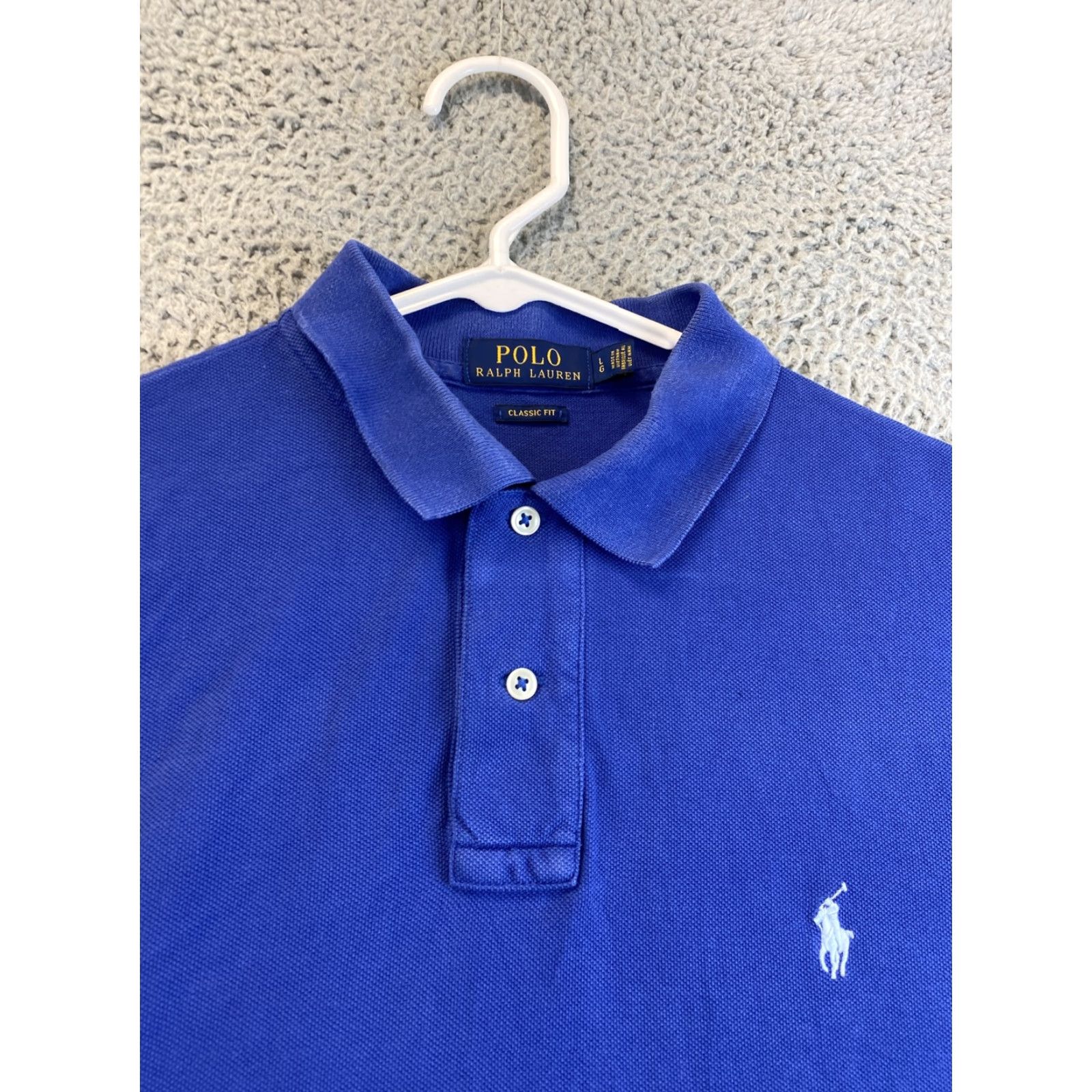 Polo Ralph Lauren Polo Ralph Lauren Polo Shirt Men’s L Blue Classic Fit Short Sleeve Collared Casual Golf Rugby Size US L / EU 52-54 / 3 - 5 Thumbnail