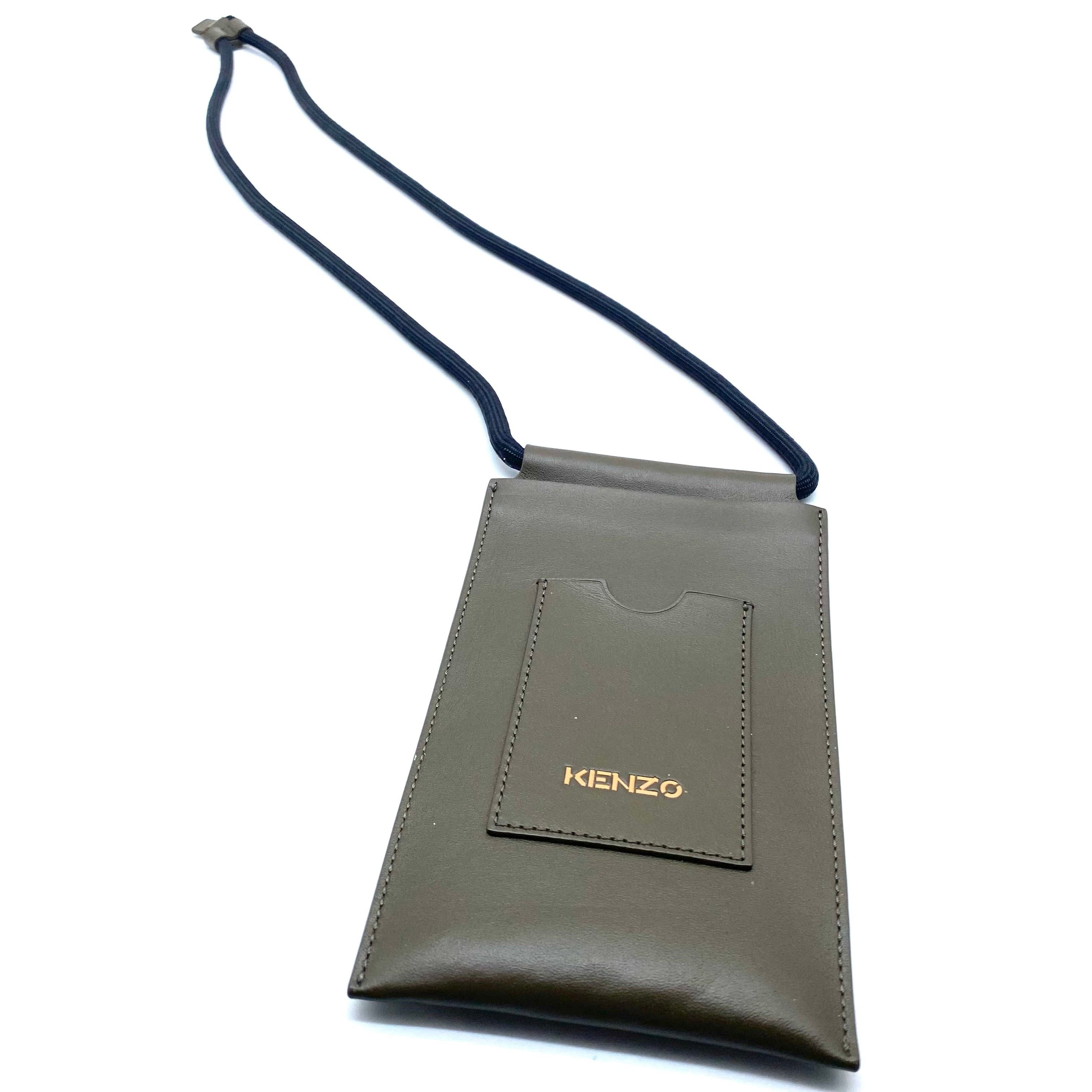 Kenzo Kenzo Leather Shoulder Smartphone Holder Size ONE SIZE - 1 Thumbnail