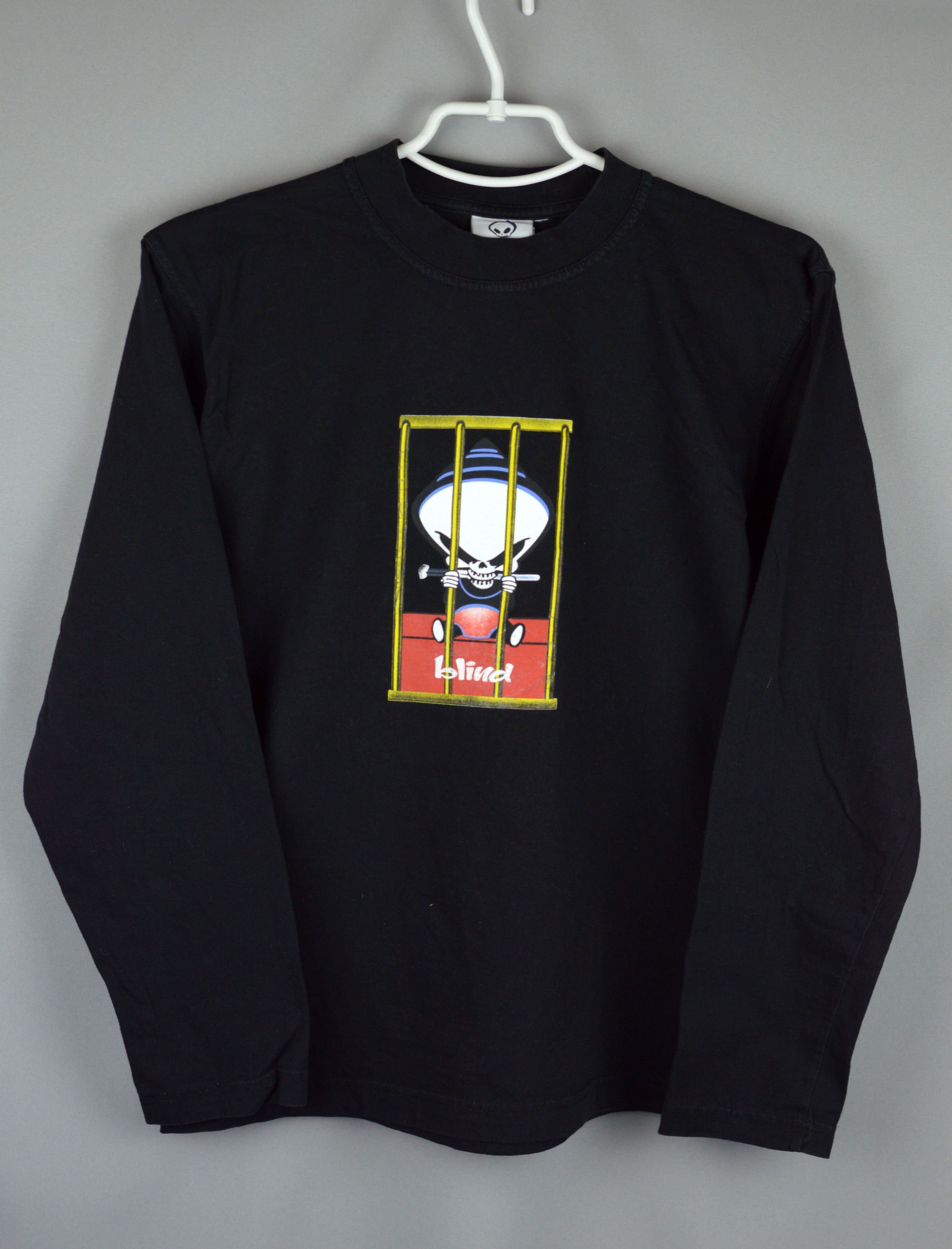 Blind Skateboards × Vintage Vintage Blind 90s long sleeve t shirt Size US XS / EU 42 / 0 - 2 Thumbnail