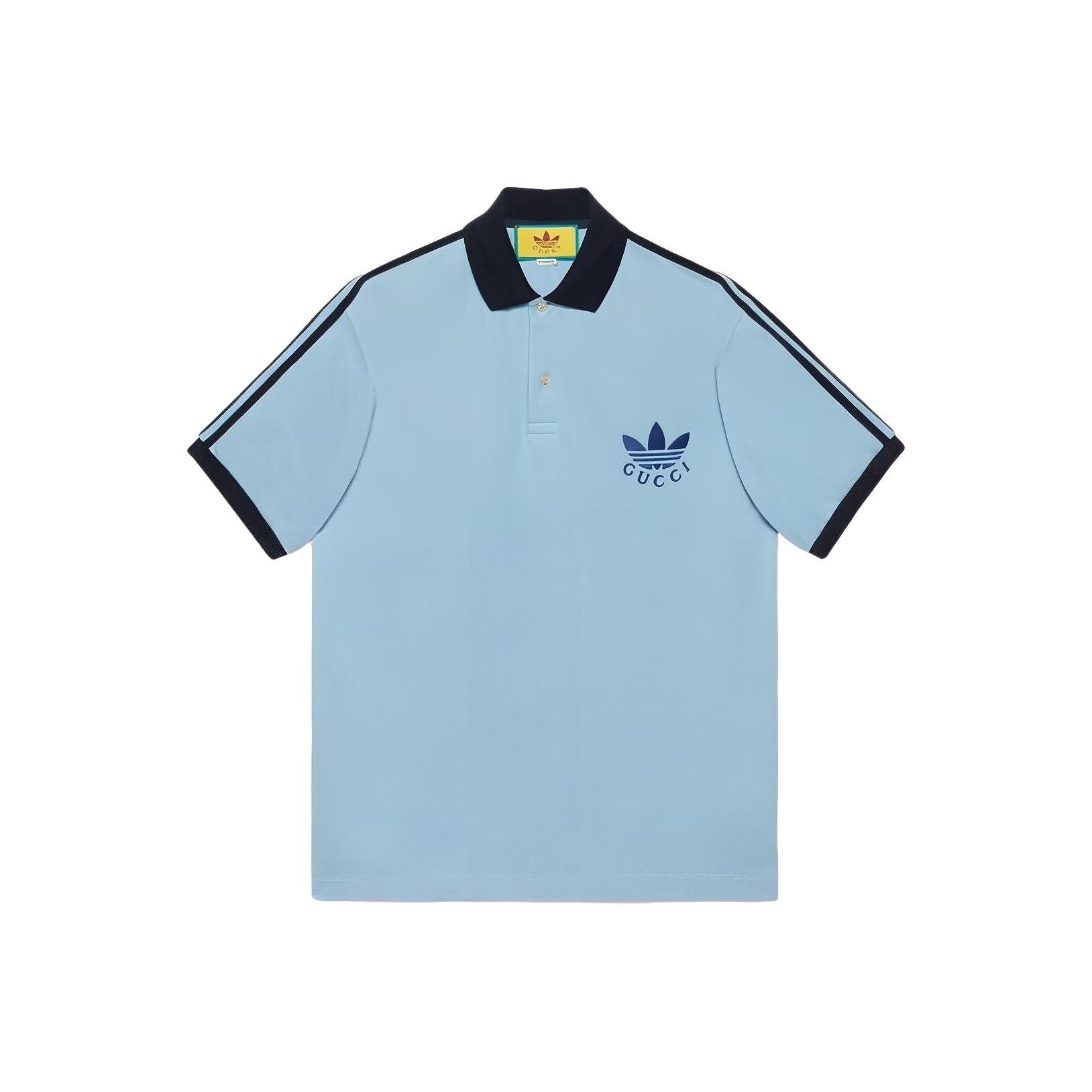 Gucci Gucci x Adidas Striped Polo Shirt S Size US S / EU 44-46 / 1 - 1 Thumbnail