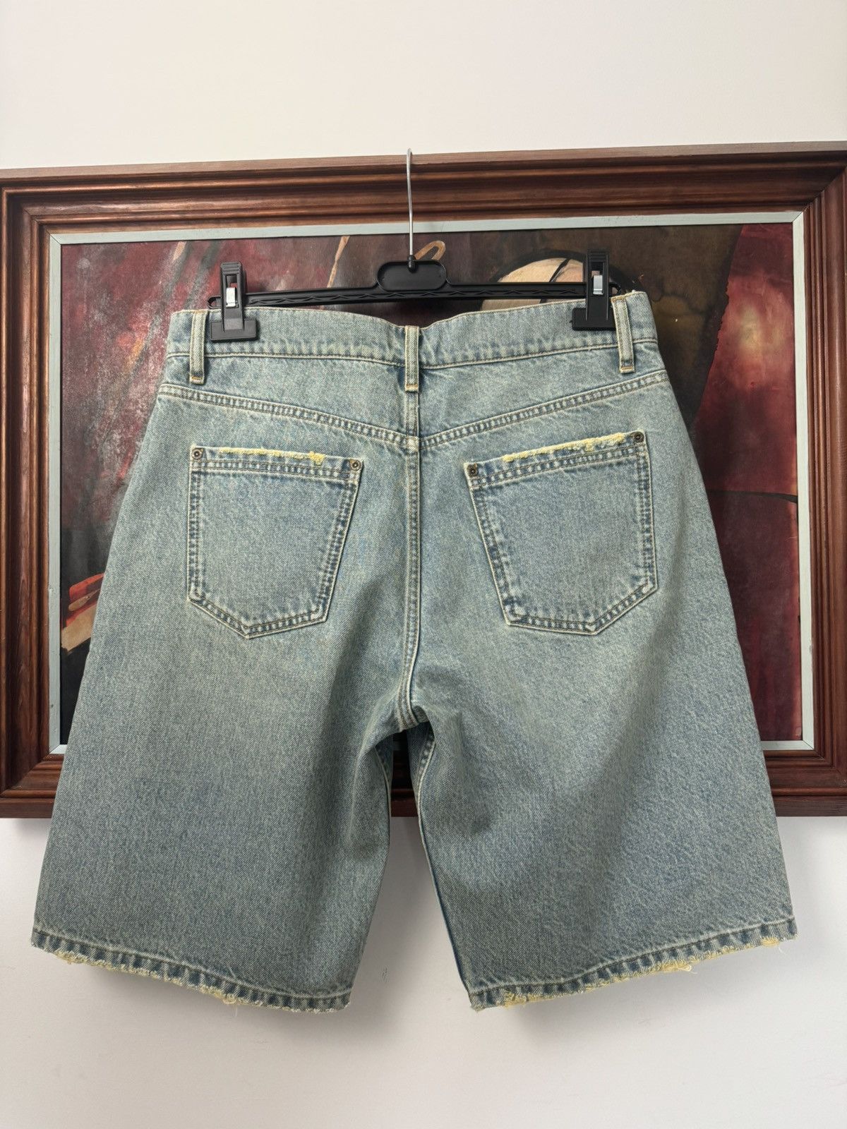 Misbhv MISBHV Sample Denim Jeans Jorts Baggy Shorts Hype Designer Size US 32 / EU 48 - 2 Thumbnail