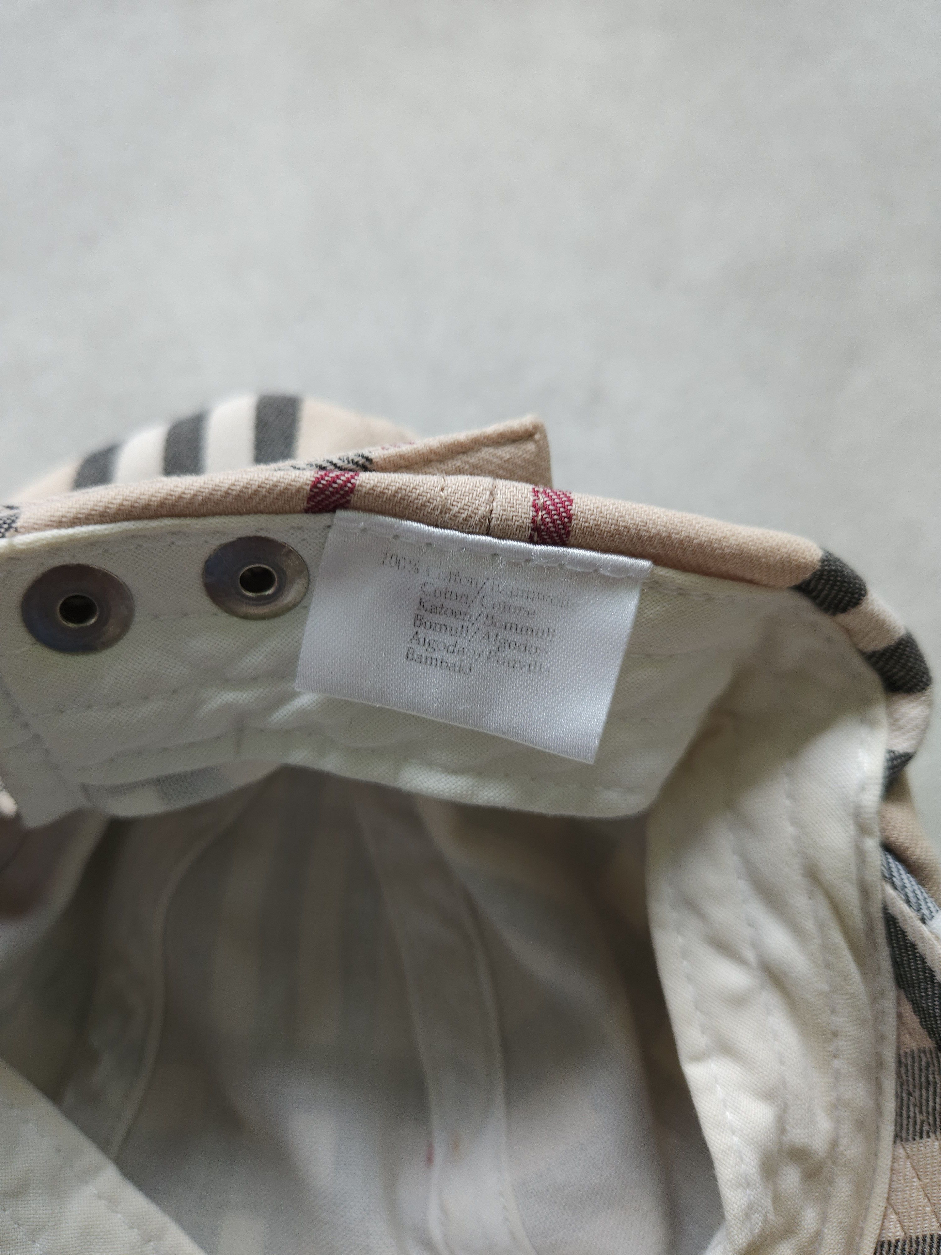 Burberry Vintage y2k burberry nova check hat cap Size ONE SIZE - 12 Thumbnail