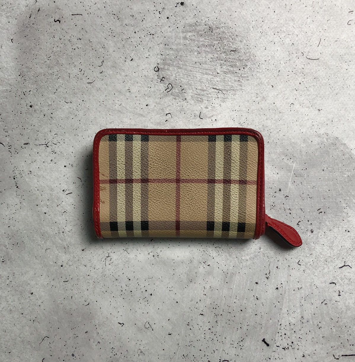 Burberry Vintage Burberry Nova Check Canvas Purse Wallet Size ONE SIZE - 3 Thumbnail