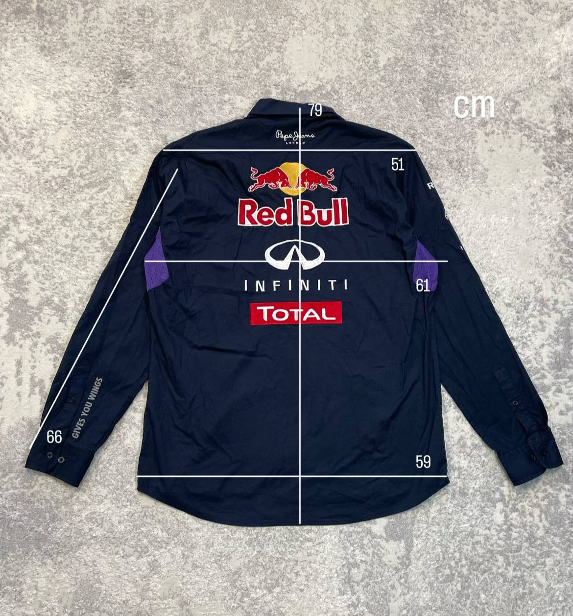 Red Bull Red Bull Racing F1 Team Shirt Infiniti Pepe Jeans Formula 1 Size US XL / EU 56 / 4 - 19 Thumbnail