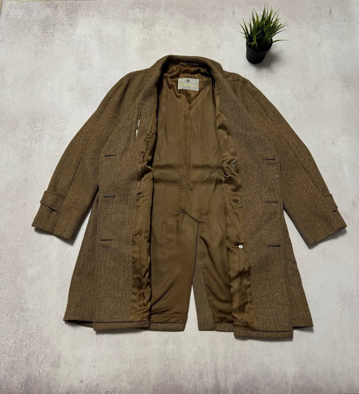Aquascutum × Vintage Vintage Aquascutum Coat Jacket Wool Womens 90s Size L / US 10 / IT 46 - 6 Thumbnail