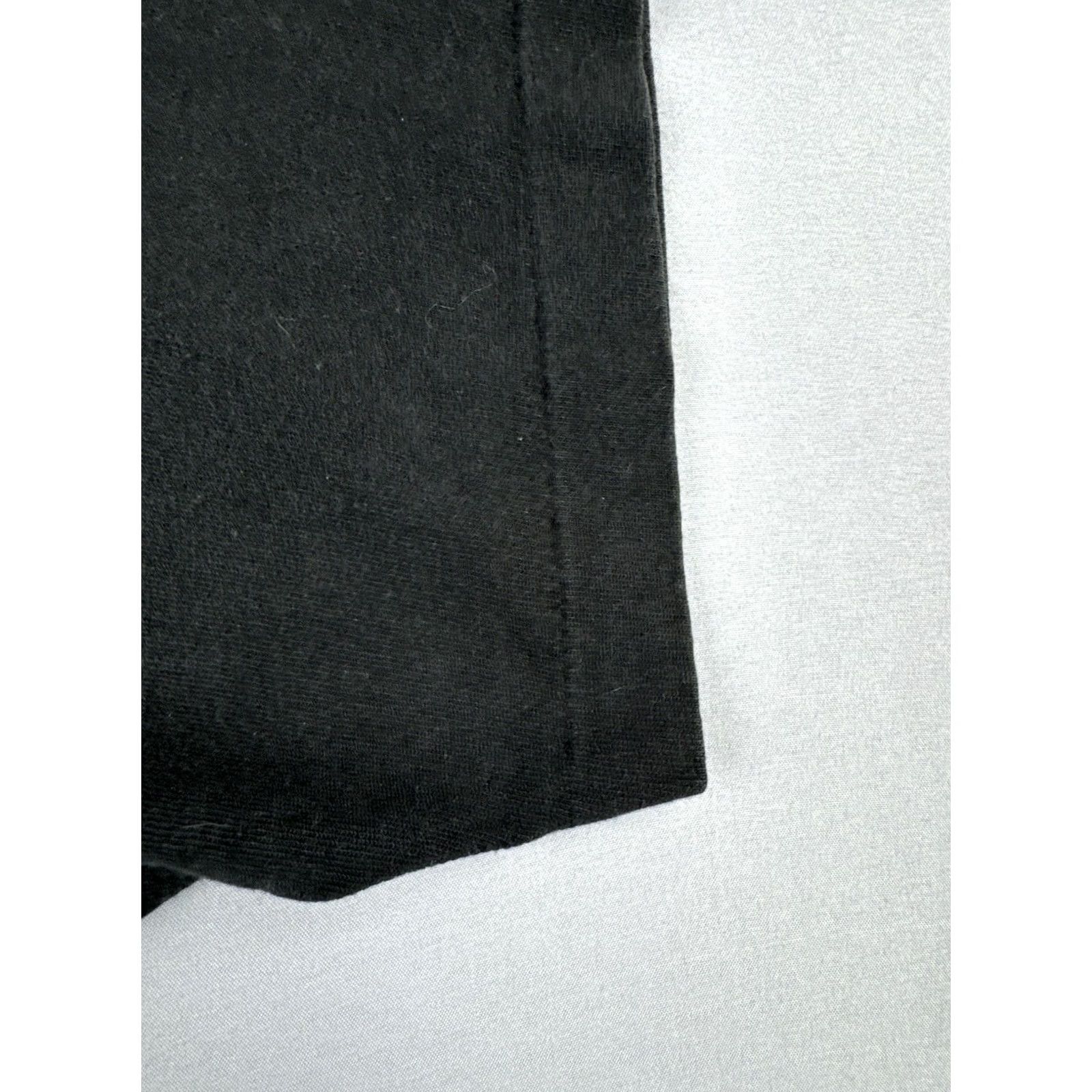Fruit Of The Loom VINTAGE 90s Black Husky Dog Sled Shirt XL Faded Single Stitch Mens Size US XL / EU 56 / 4 - 6 Thumbnail