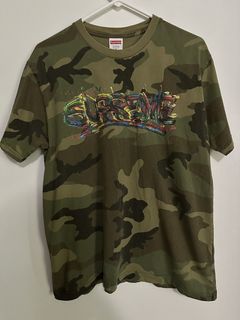 Supreme Paint Logo Tee | Grailed