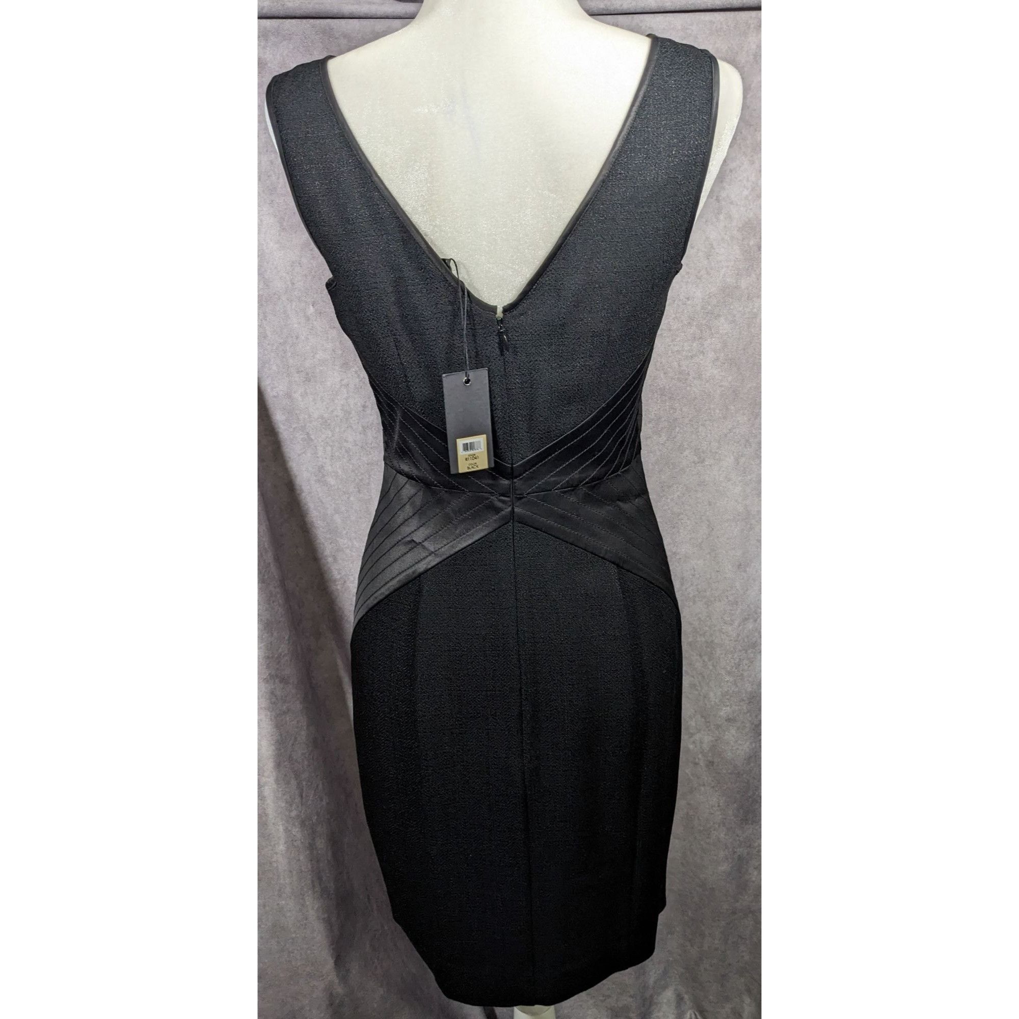 Rachel Zoe Rachel Zoe Preppy Goth Sleeveless Little Black Dress Size 6 Size M / US 6-8 / IT 42-44 - 2 Thumbnail