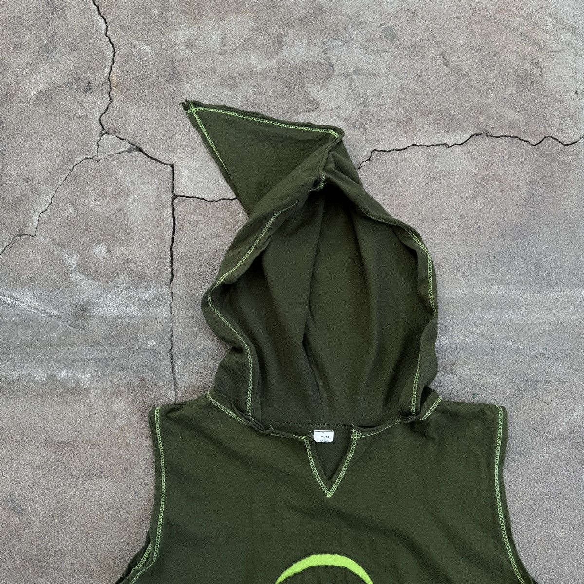 Vintage Vintage Goblin Spiral Fairy Core Hooded Tank Top Size M / US 6-8 / IT 42-44 - 9 Thumbnail