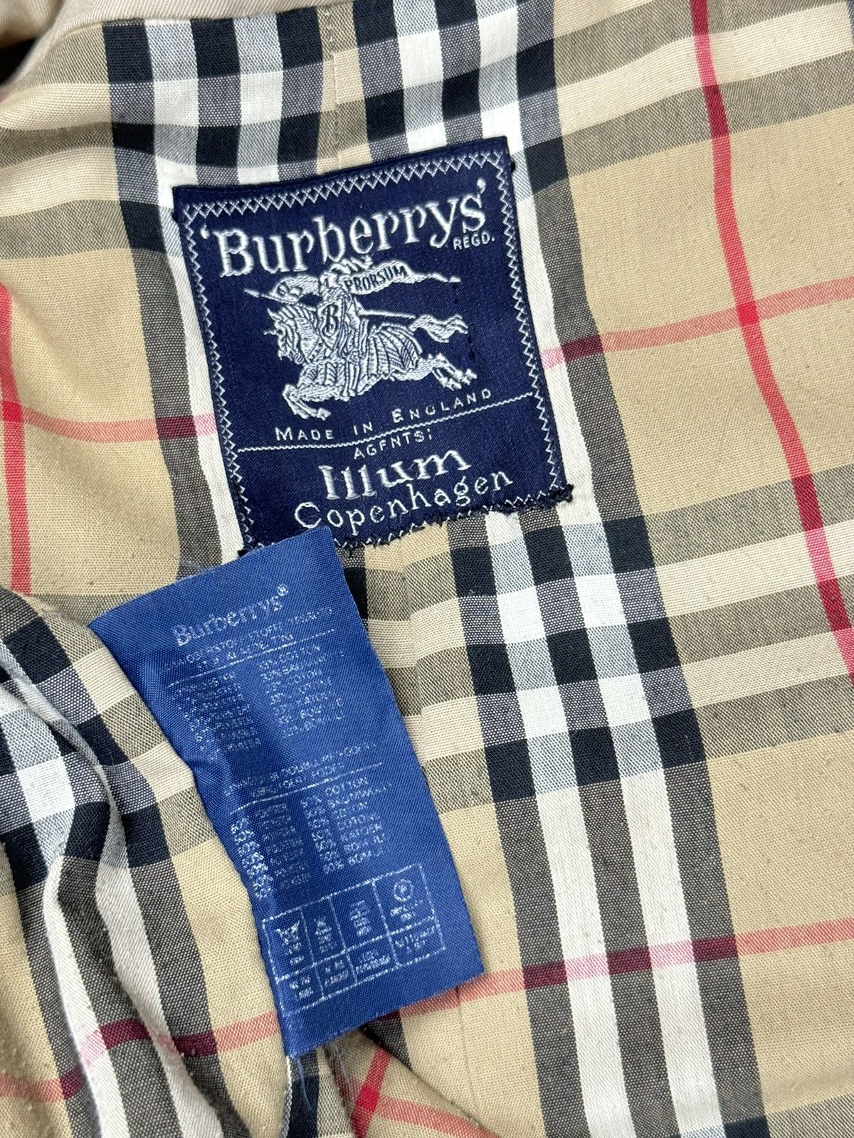 Burberry × Vintage Vintage trench coat Burberry original luxury streetwear item Size M / US 6-8 / IT 42-44 - 3 Thumbnail