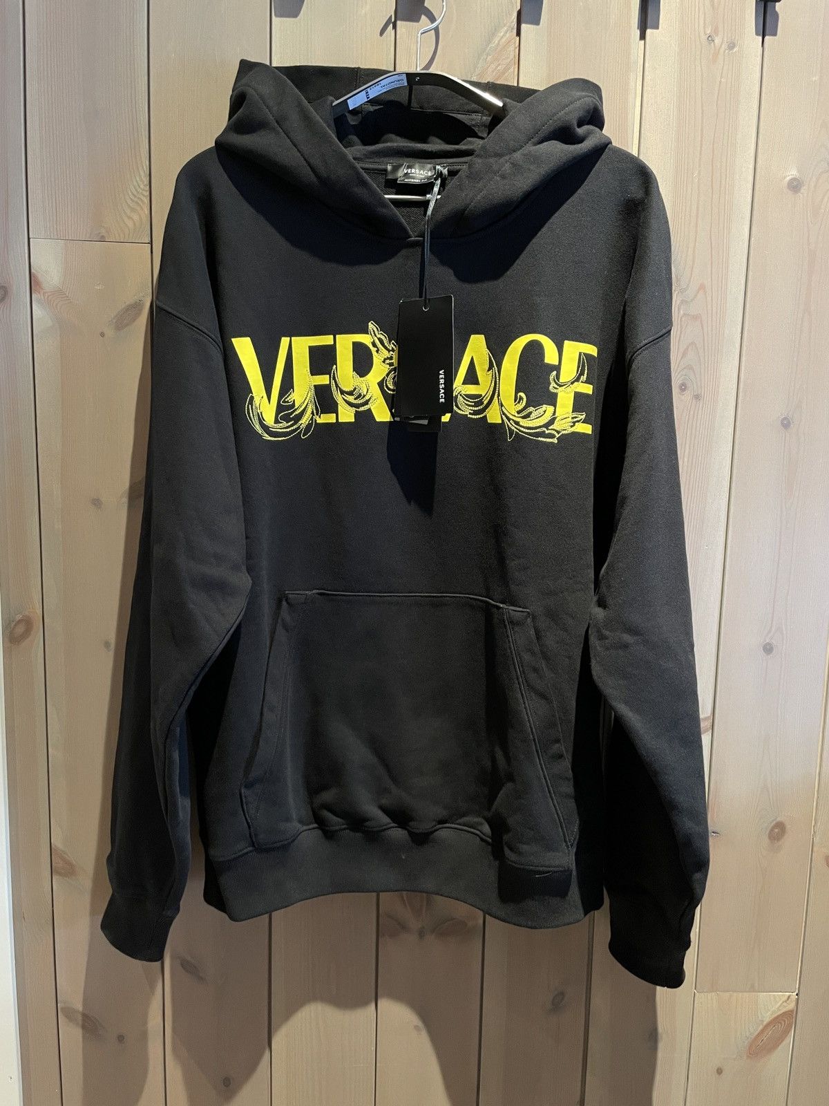 Versace Versace Embroided Logo-print hoodie Size US M / EU 48-50 / 2 - 2 Thumbnail
