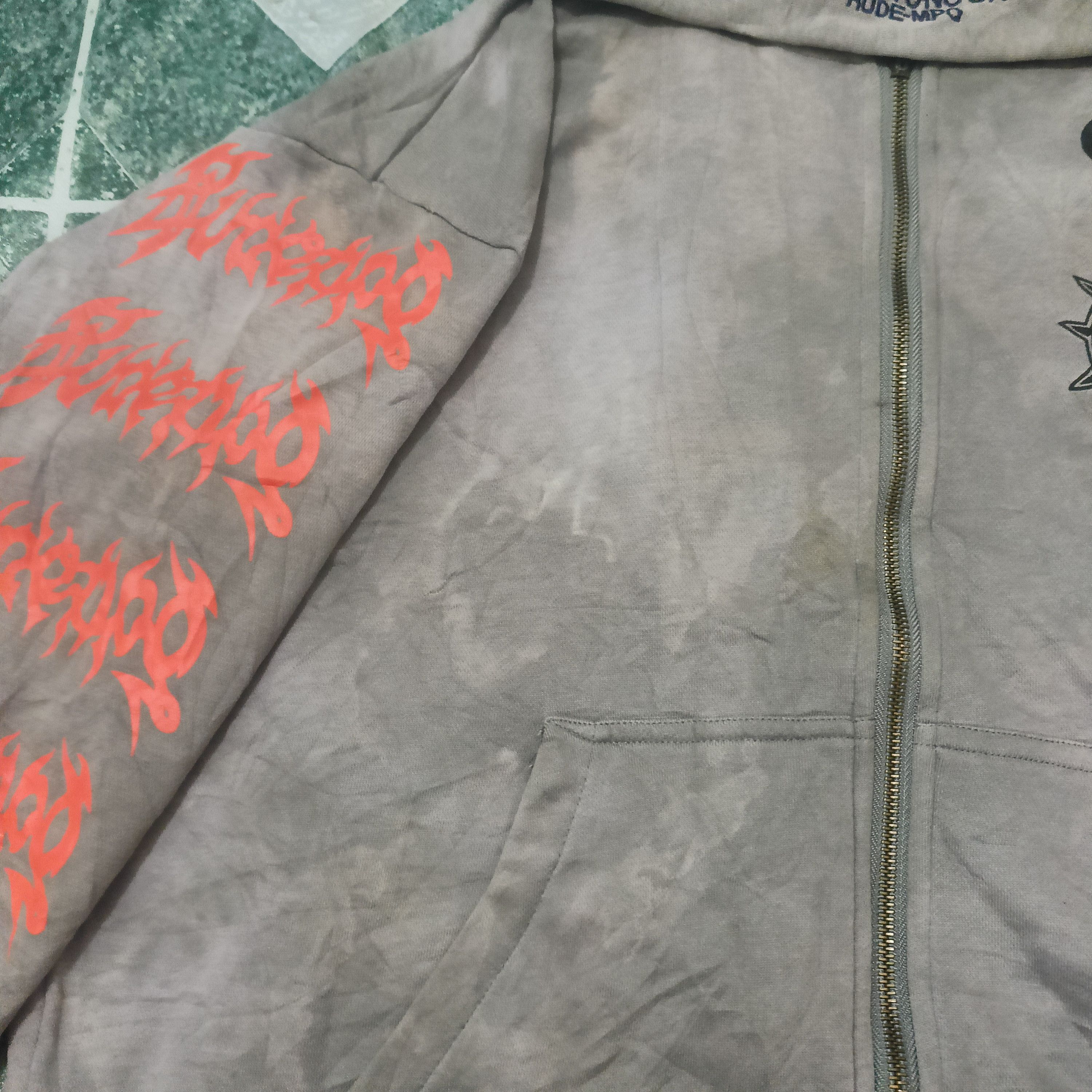 The GV Gallery MPQ by Kaizu Rude Mpq so sick of Human distressed hoodie Size US L / EU 52-54 / 3 - 8 Thumbnail