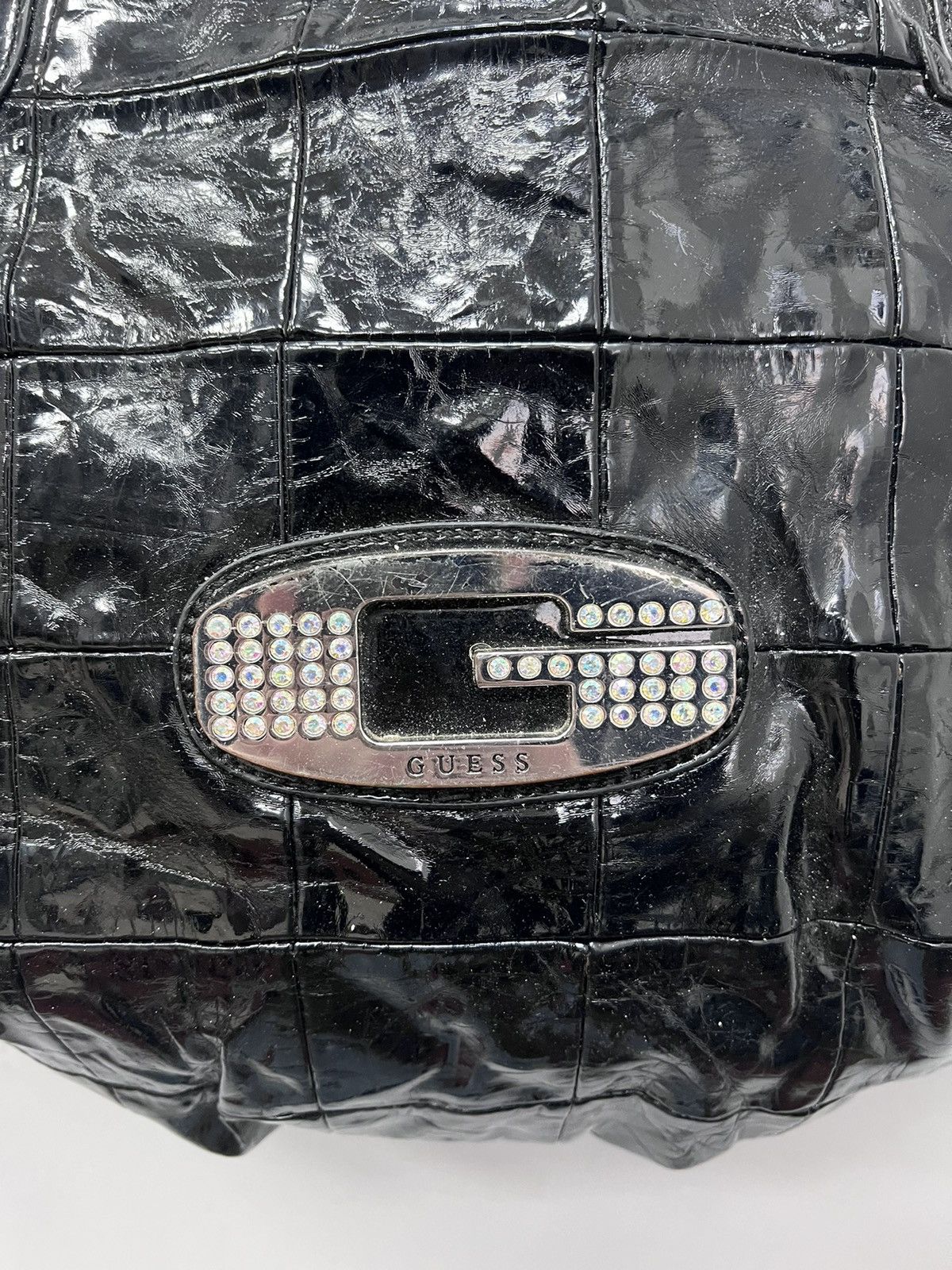 Guess × Vintage Y2K Guess Vintage AVANT GARDE Y2K Hand Shoulder Bag Size ONE SIZE - 3 Thumbnail