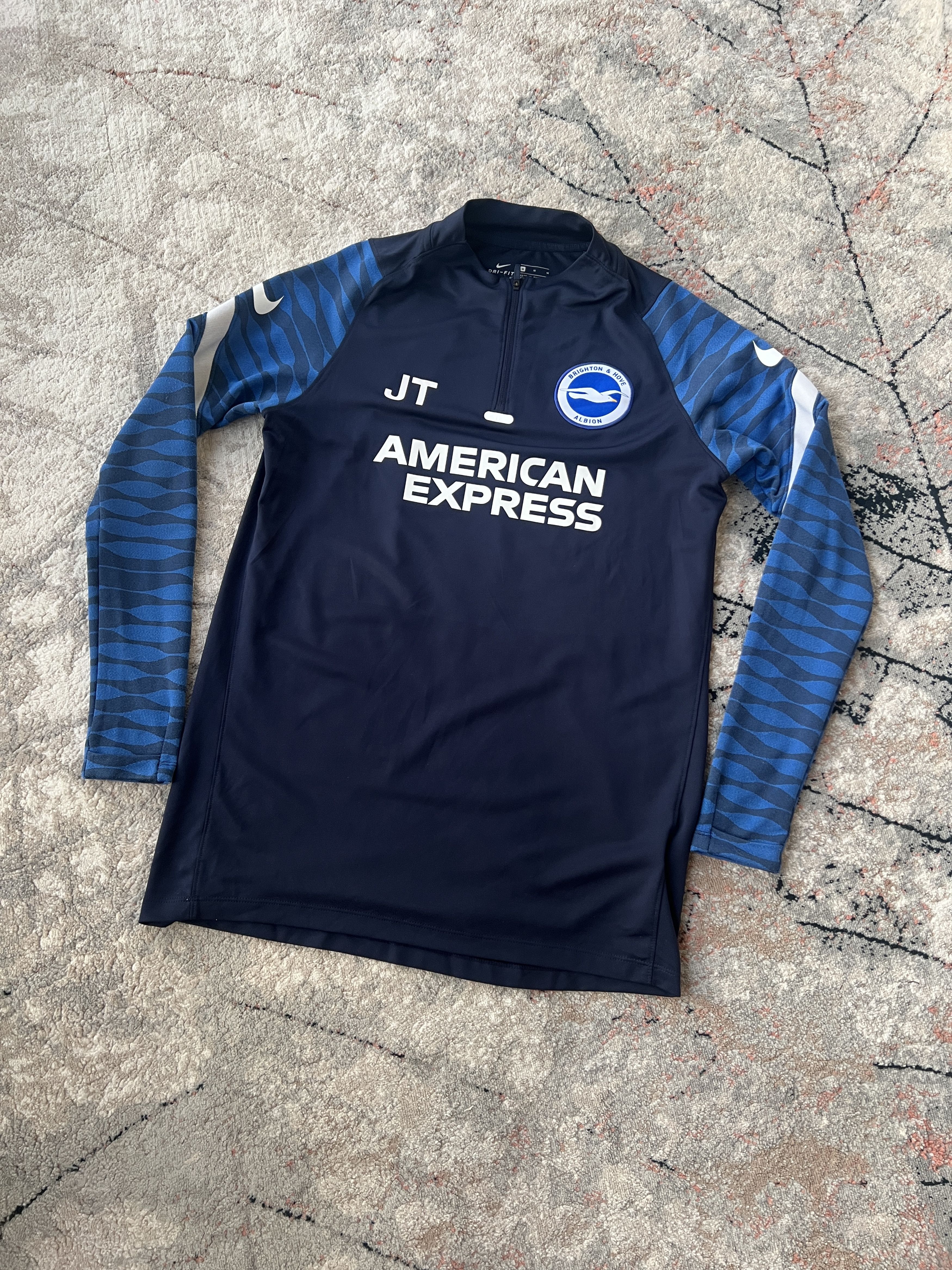 Nike Nike Brighton & Hove Albion Football Zip Size US M / EU 48-50 / 2 - 1 Thumbnail