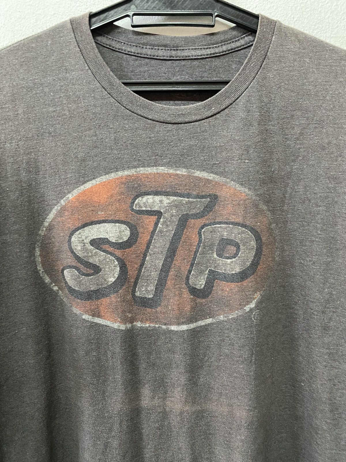 Vintage Vintage STP Logo Sun faded T-shirt 🔥 Size US XL / EU 56 / 4 - 4 Thumbnail