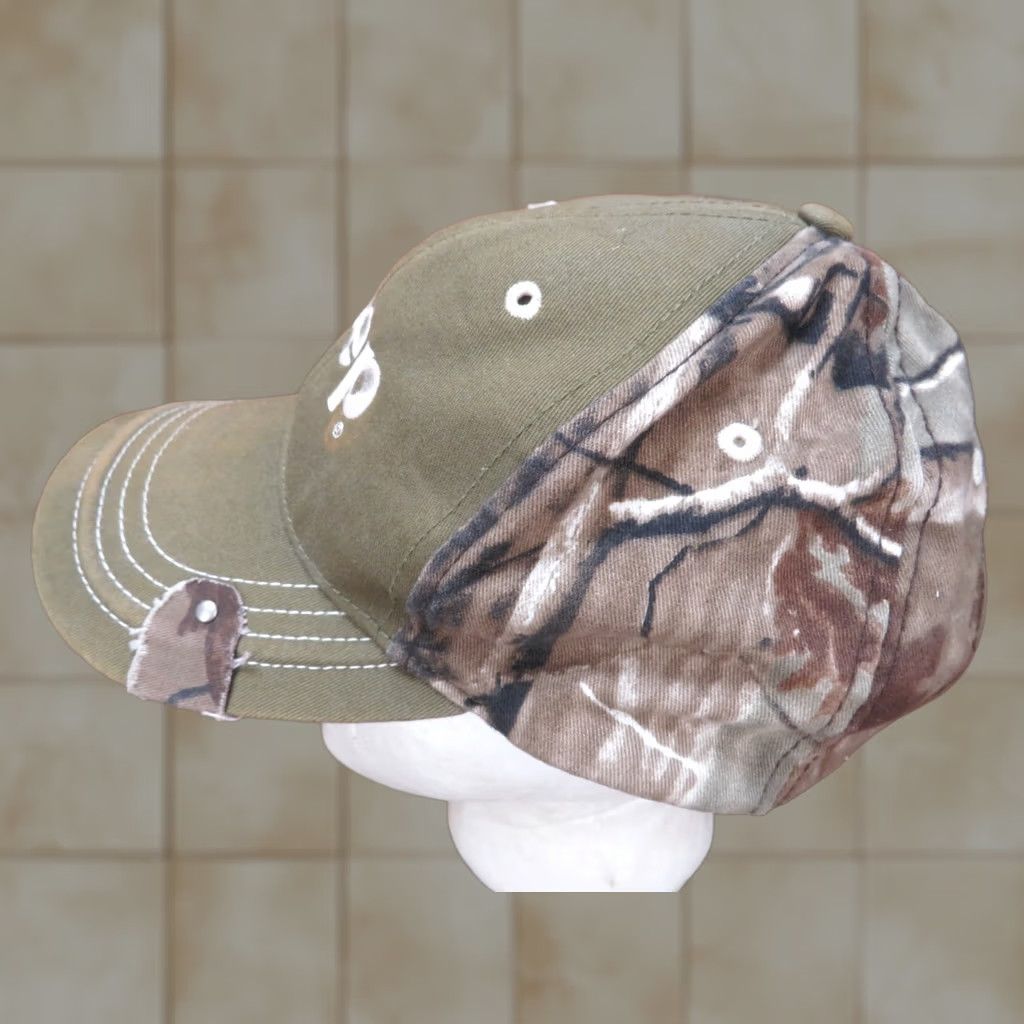 Jeep HaT Adjustable VTG Camo Distressed JEEP hunting baseball trucker cap Size ONE SIZE - 1 Thumbnail