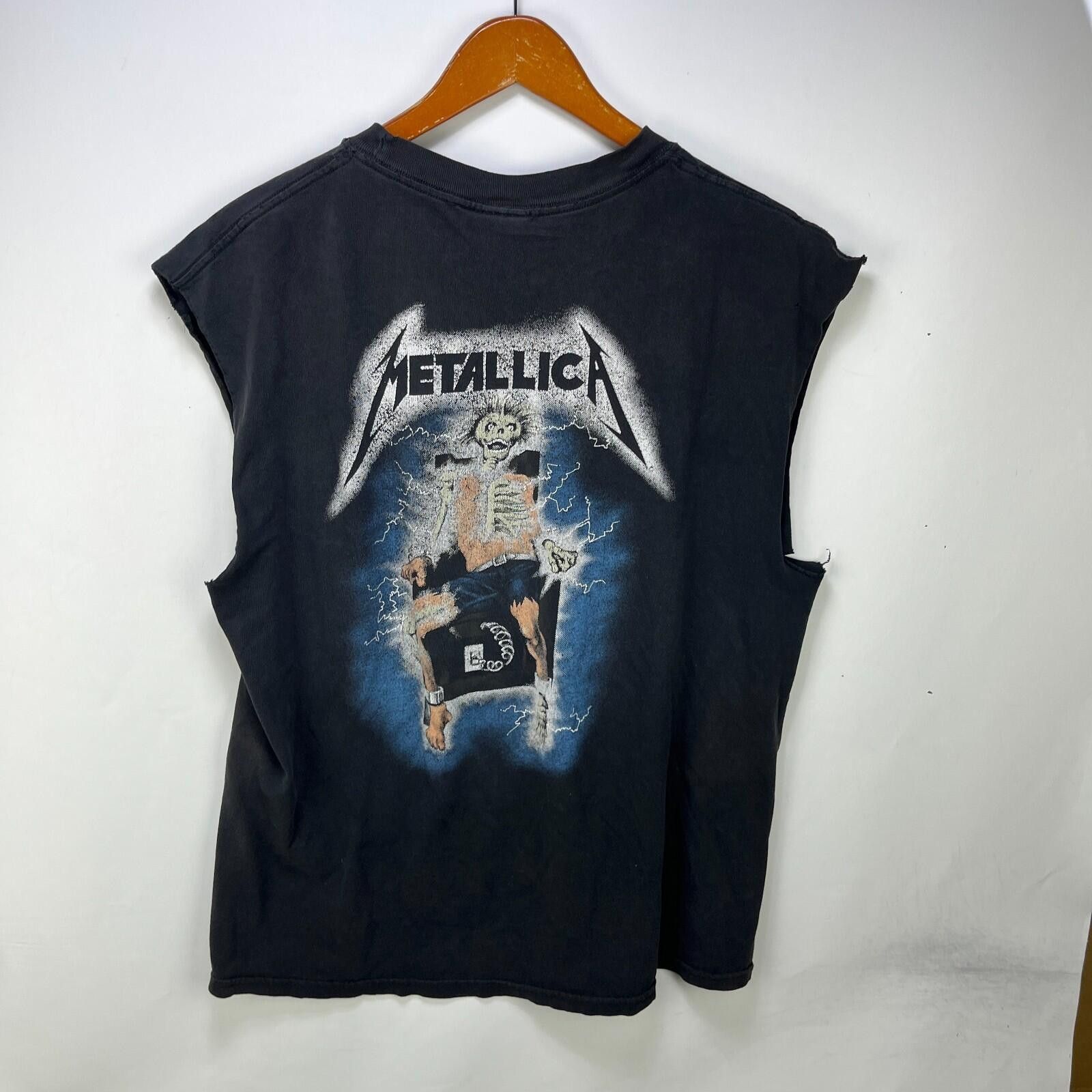 Metallica Vintage Metallica Kill Em All Sleeveless Faded T Shirt Large Size US L / EU 52-54 / 3 - 4 Thumbnail