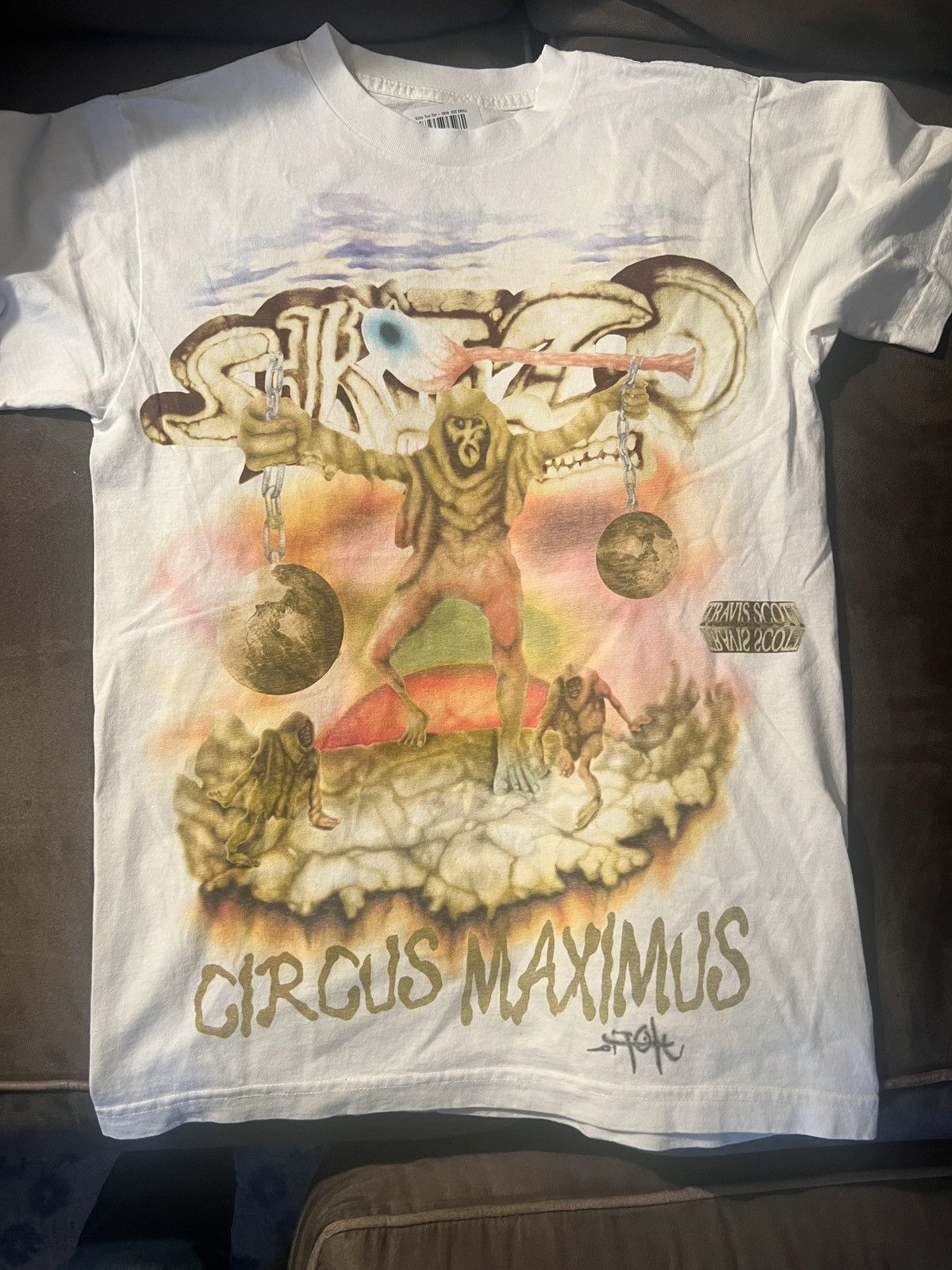 Travis Scott Travis Scott Circus Maximus Tshirt Size US S / EU 44-46 / 1 - 1 Thumbnail