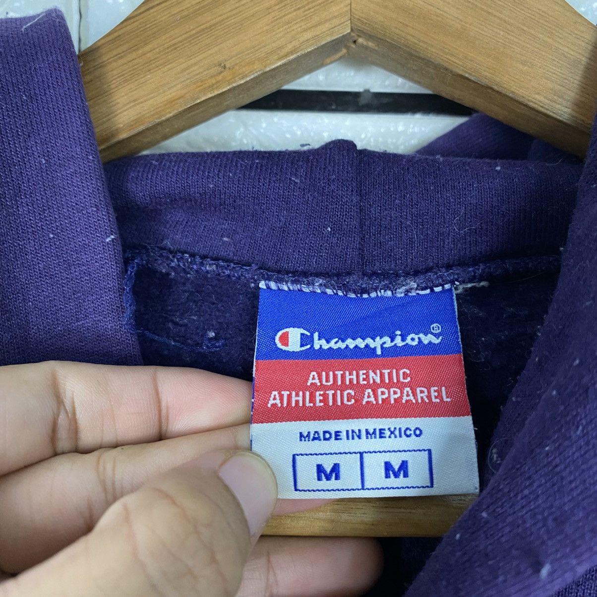 Japanese Brand Vintage Hoodie Champion JMU Big Logo Embroidery Size US M / EU 48-50 / 2 - 16 Thumbnail
