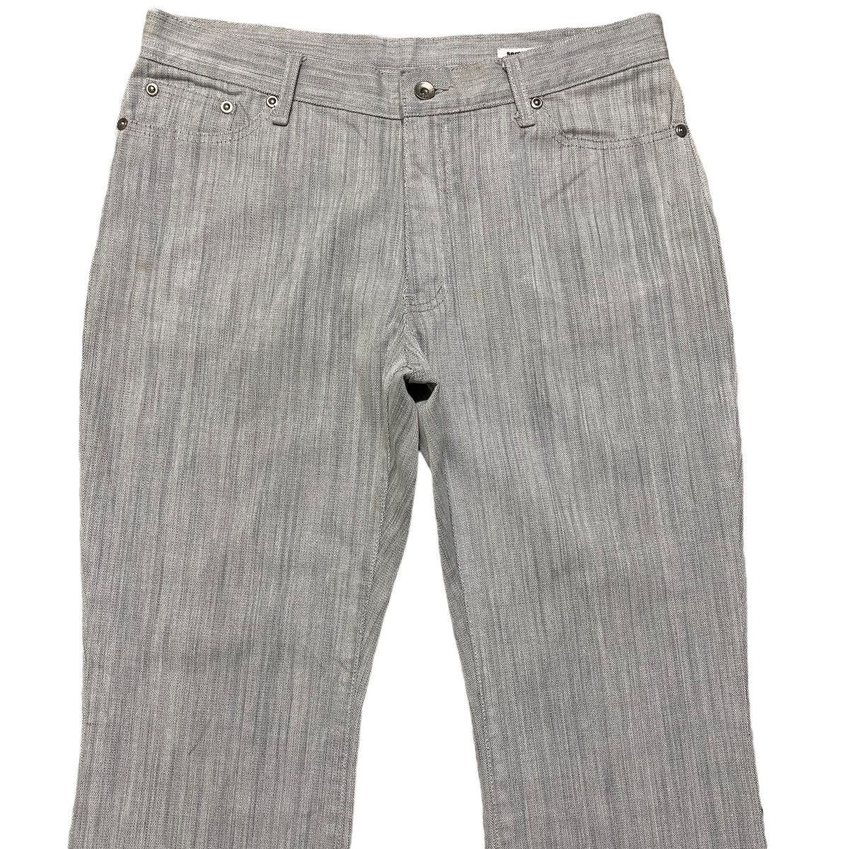 semanticdesign Semantic Design Striped Denim Flare Jeans Size US 33 - 3 Thumbnail