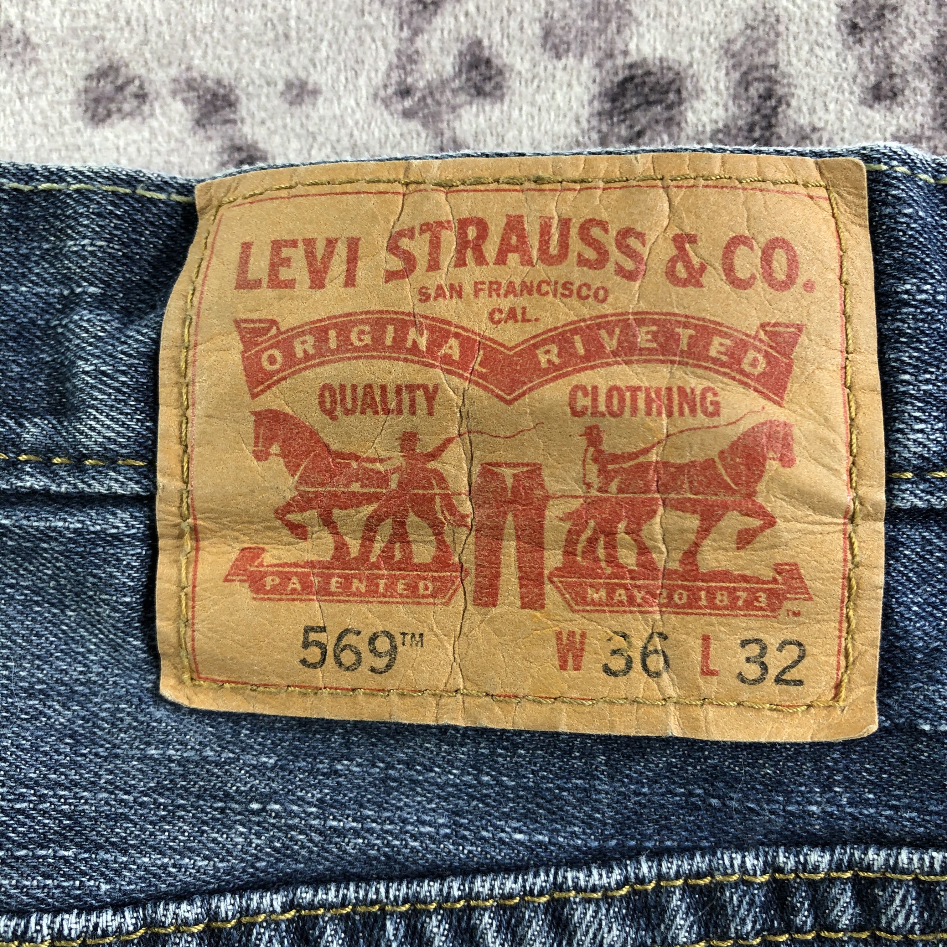Levi's × Vintage Vintage Blue Wash Levis 569 Jeans-JM3398 Size US 38 / EU 54 - 6 Thumbnail