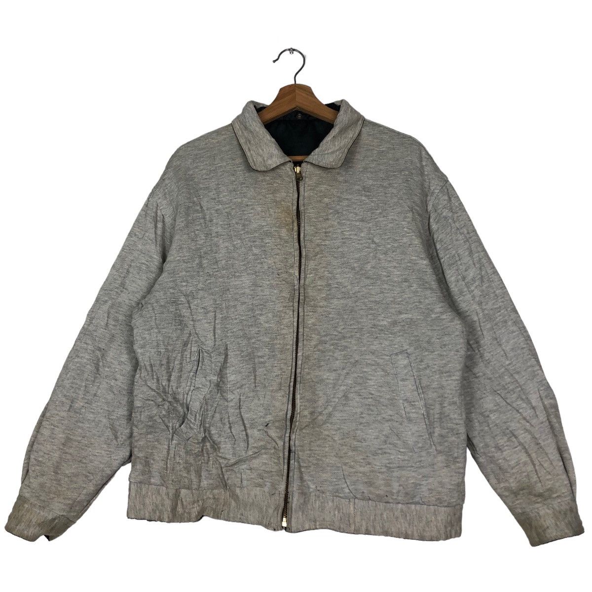 Japanese Brand 🔥Vtg Reversible Bomber Jacket Club League Sports Big Logo Size US L / EU 52-54 / 3 - 15 Thumbnail