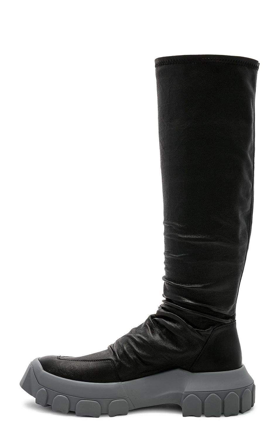 Rick Owens DIRT OFF-THE-RUNWAY HIKING SOCK BOOTS Size US 7 / EU 40 - 2 Thumbnail