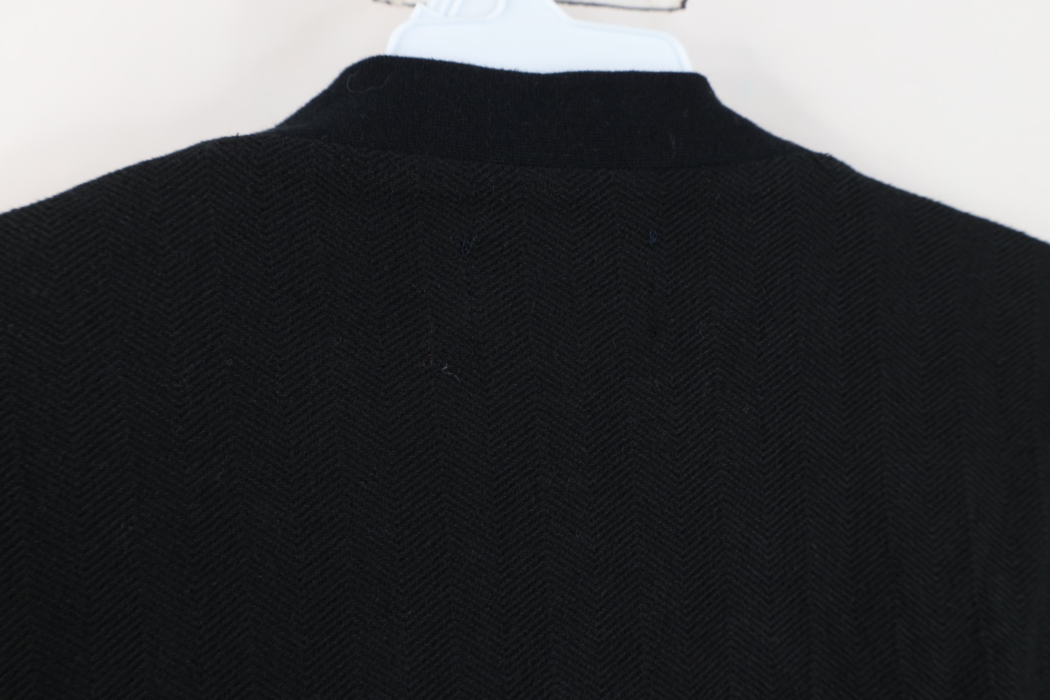 Vintage Vintage 90s Streetwear V-Neck Golf Sweater Vest Black Size XXL / US 16-18 / IT 52-54 - 8 Thumbnail
