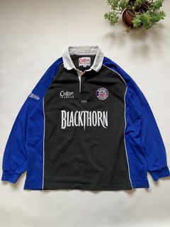 Vintage Bath Rugby Home Blackthorn Cotton Traders Athletic Jersey Shirt  Size M