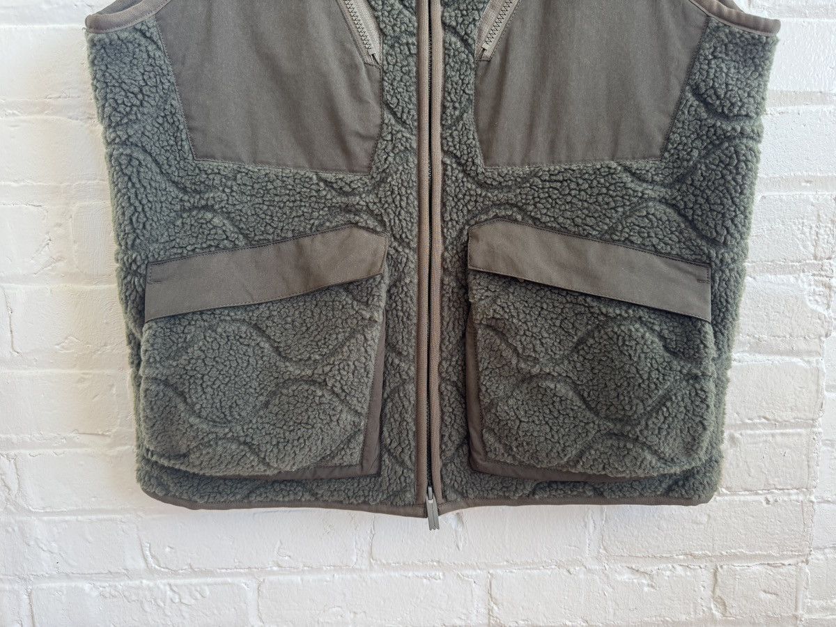 White Mountaineering White Mountaineering Green Fleece Vest AW23 Size US S / EU 44-46 / 1 - 7 Thumbnail