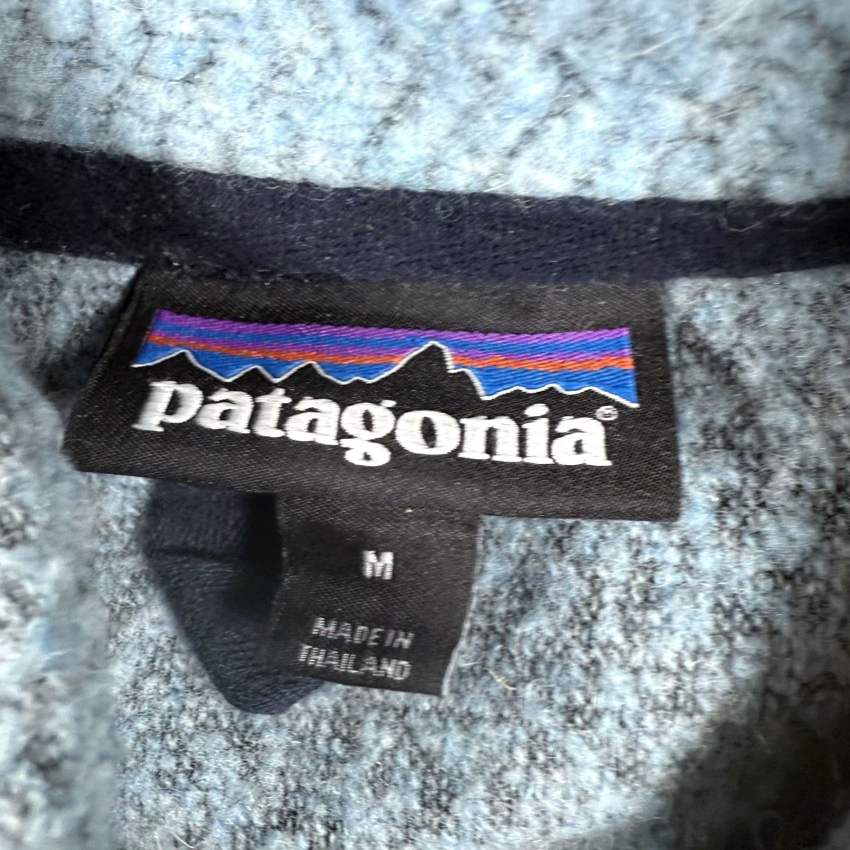 Patagonia Patagonia Wool Fleece Pullover Gray Medium Mens Woolyester Gorpcore Recycled Wool Quarter Zip Sweater Grey M Mens Size US M / EU 48-50 / 2 - 4 Thumbnail