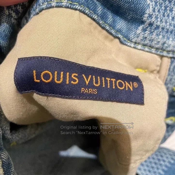 Louis Vuitton LV Checkerboard Flared Jeans Size 26. Size 26" / US 2 / IT 38 - 9 Thumbnail
