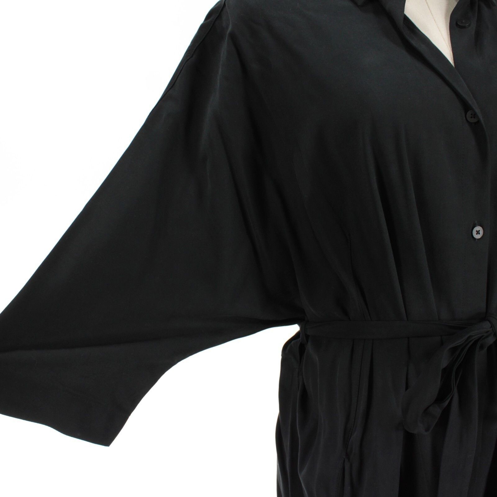 Lululemon Lululemon NWOT Perfectly Poised Black Midi Shirt Dress Sz 8 Size M / US 6-8 / IT 42-44 - 3 Thumbnail