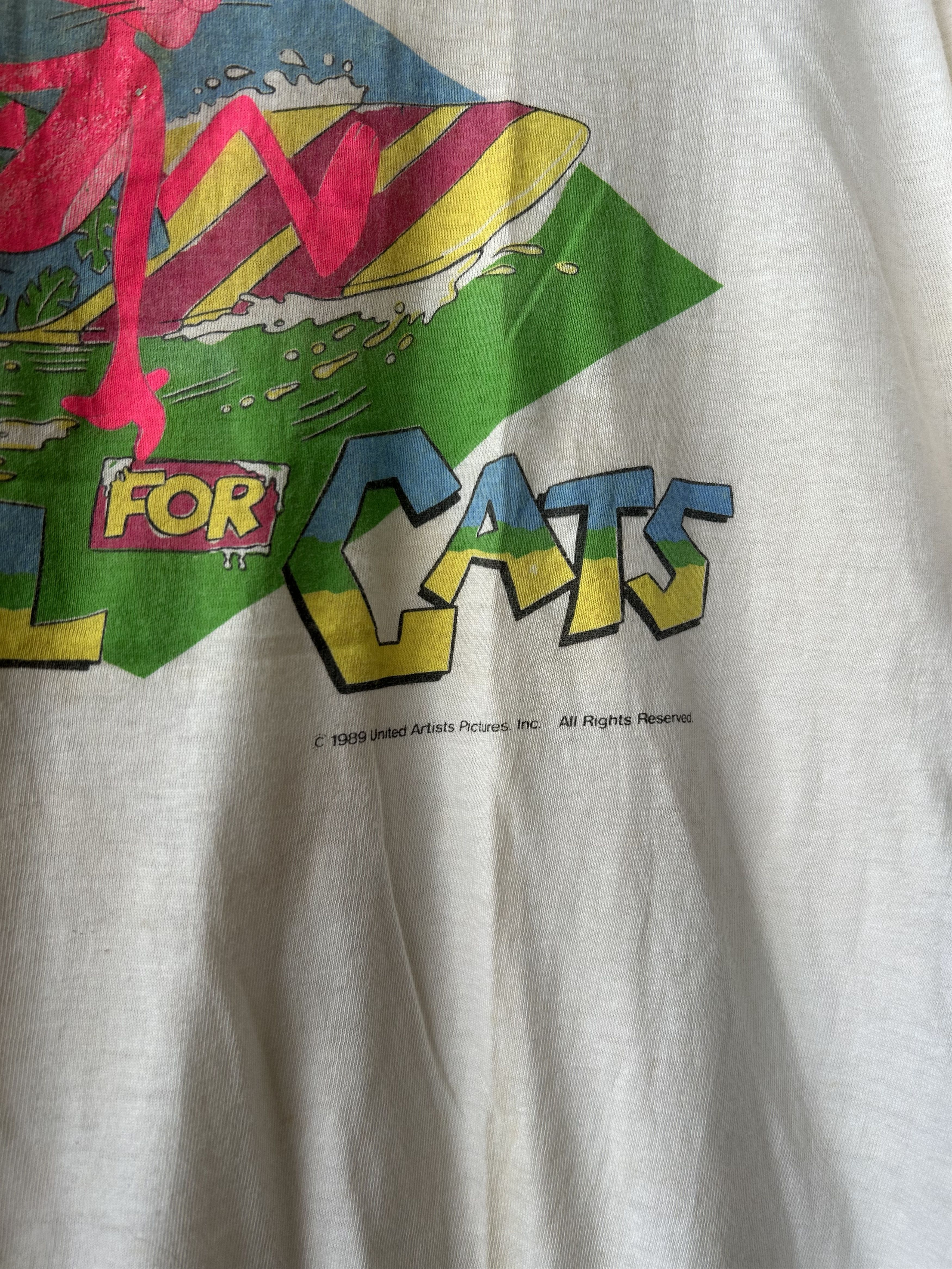 Anime Vintage Pink Panther Tee Shirts size XL Size US XL / EU 56 / 4 - 4 Thumbnail