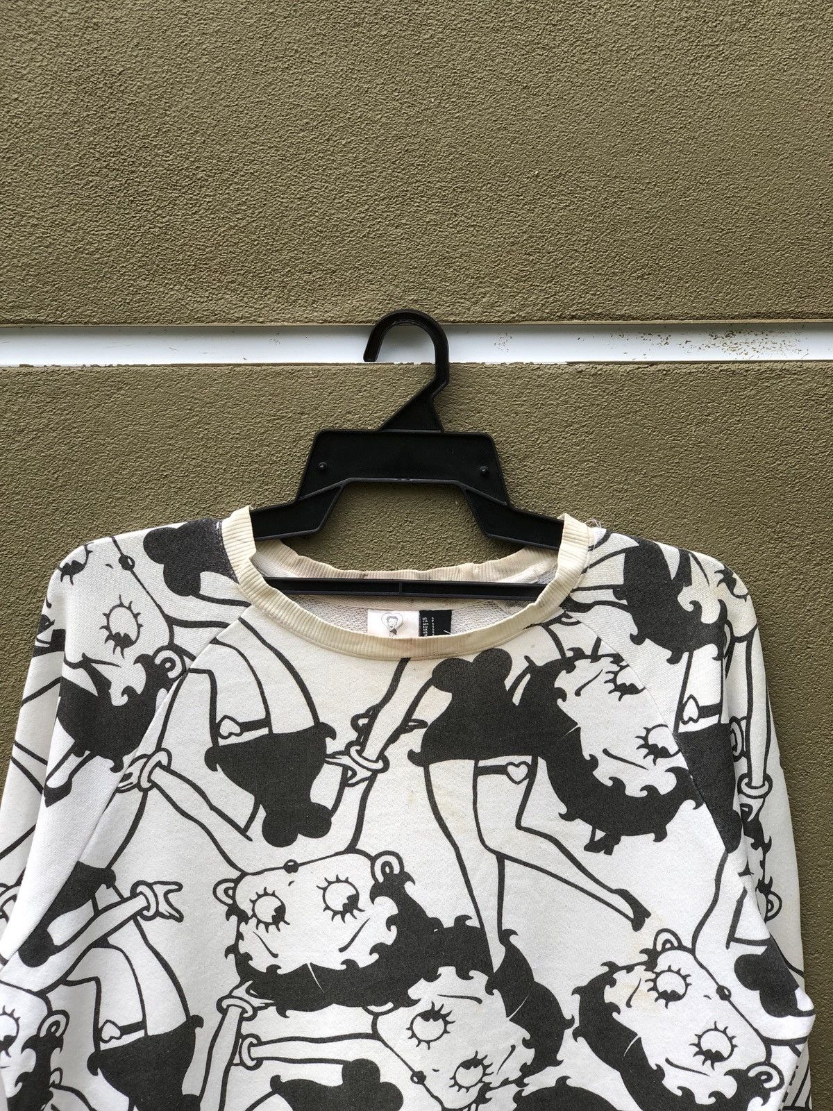 Vintage Betty Boop Full Print Sweatshirt