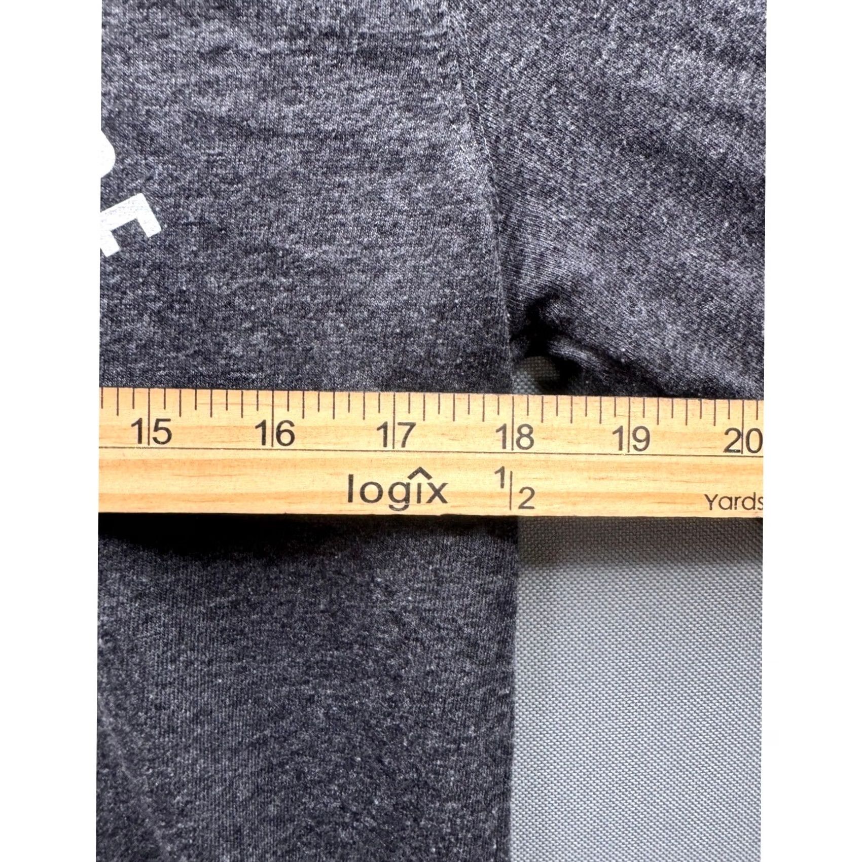 Carhartt Carhartt Long Sleeve T-Shirt Mens Charcoal Measure Twice Cut Once Graphic Crew Neck Size US S / EU 44-46 / 1 - 5 Thumbnail
