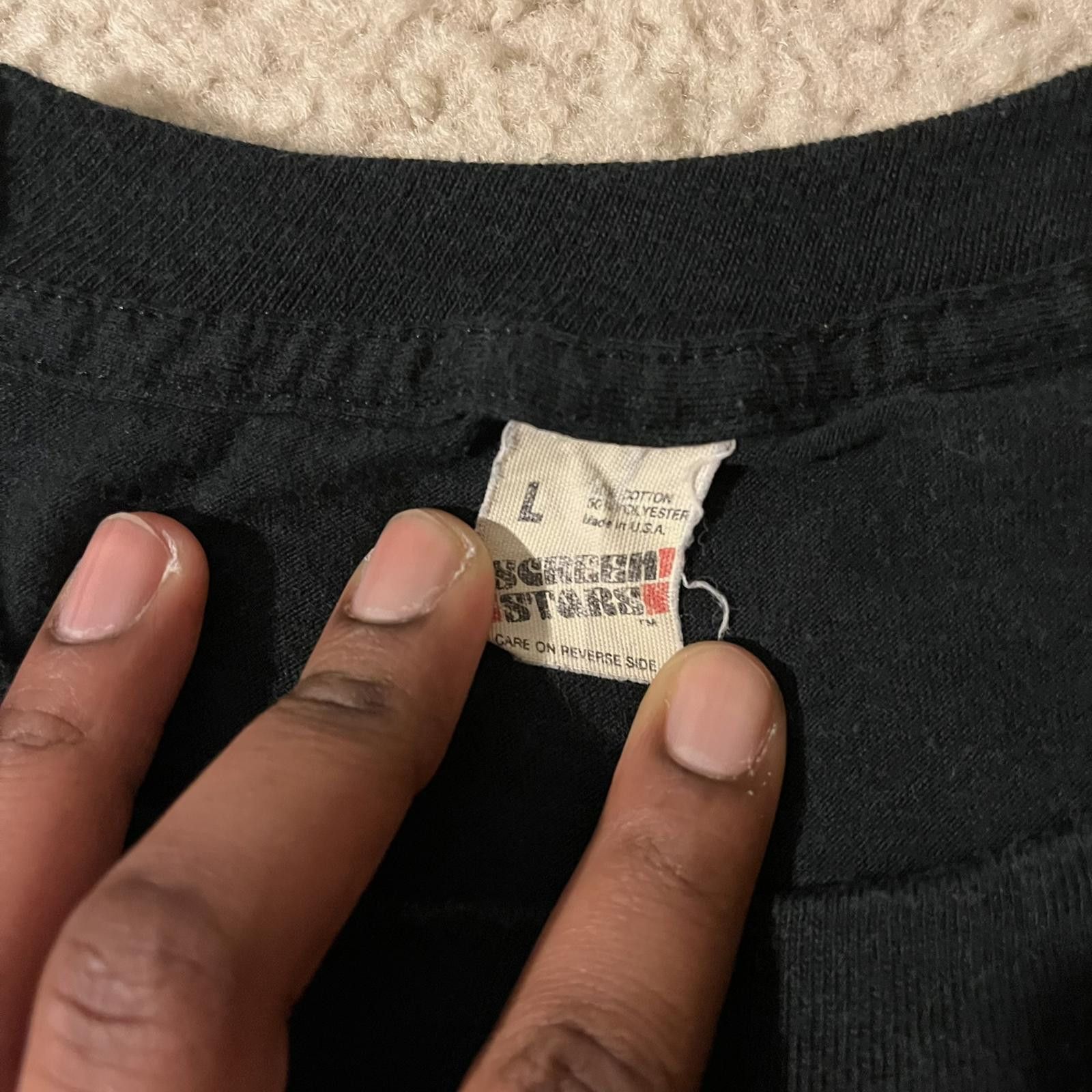 Vintage VTG 80s Lore and the Legends BLK Single Stitched Graphic Tee Size US L / EU 52-54 / 3 - 5 Thumbnail